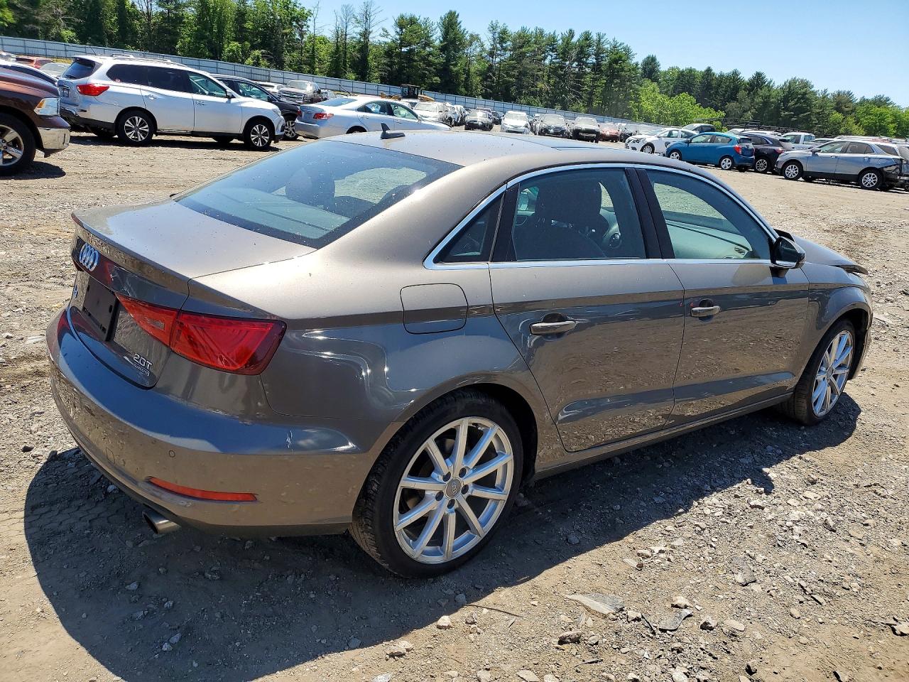 2015 Audi A3 Premium Plus Brown vin: WAUEFGFF4F1112714