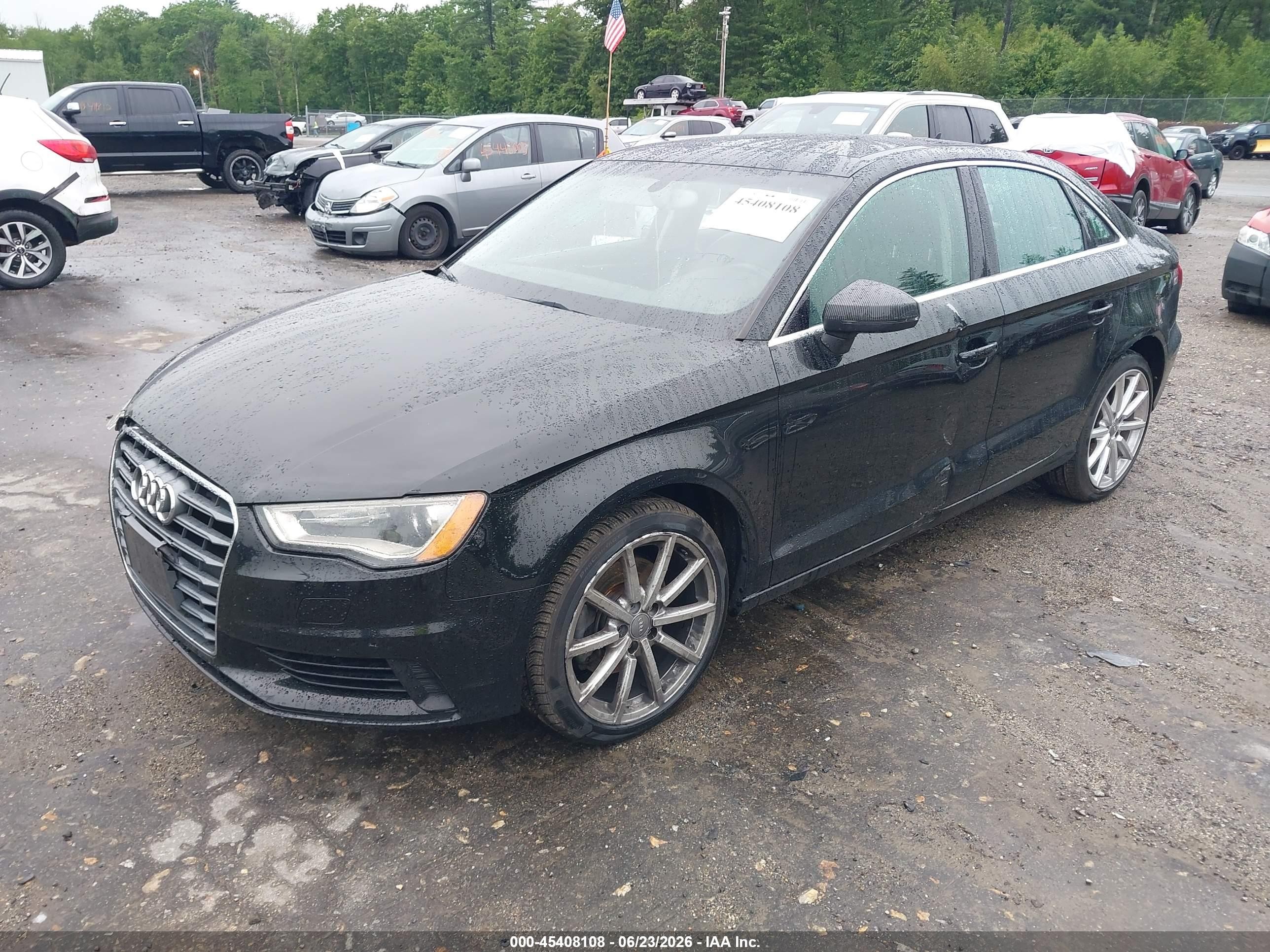 2015 Audi A3 2.0t Premium Black vin: WAUEFGFF4F1135538
