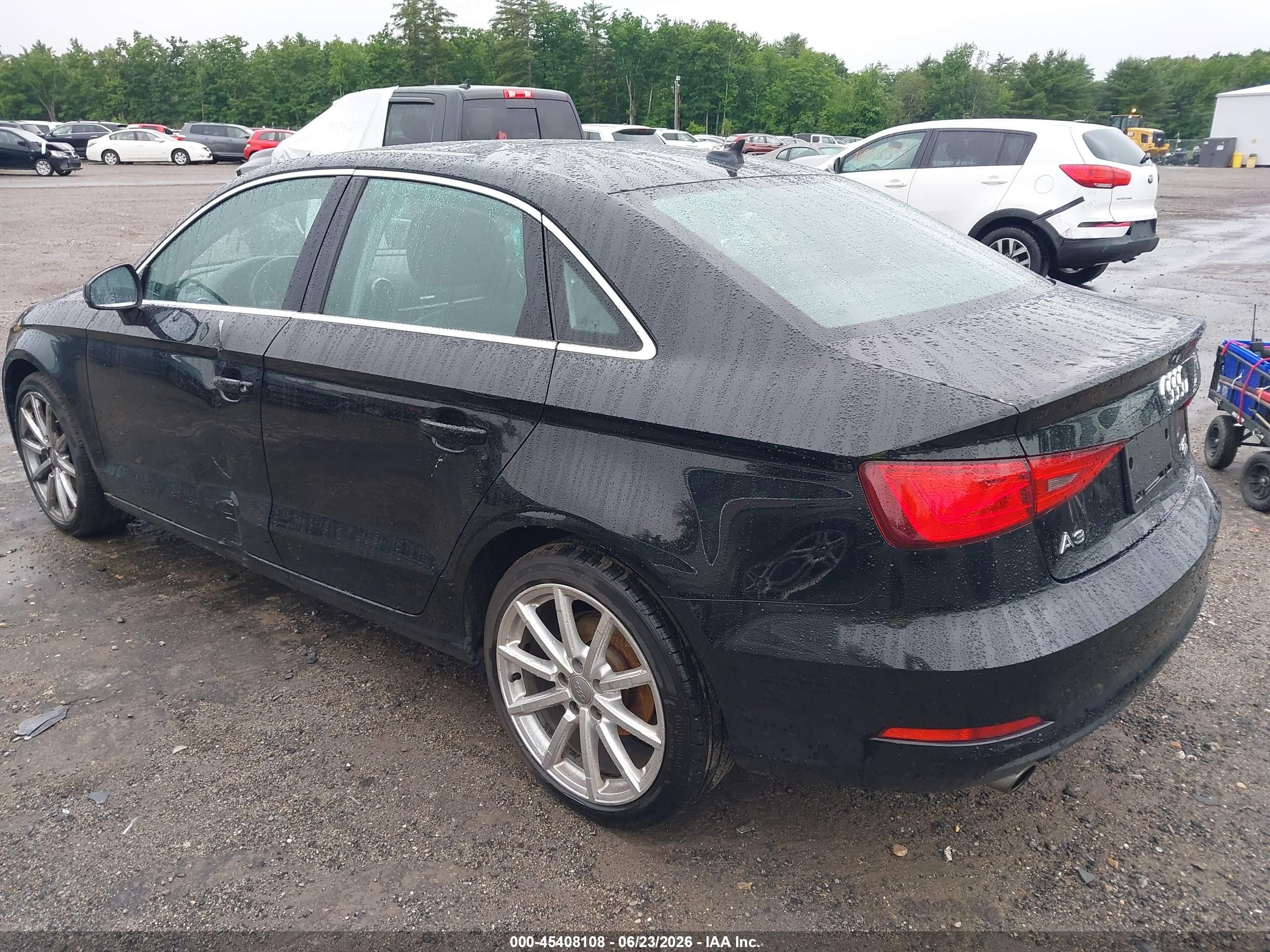 2015 Audi A3 2.0t Premium Black vin: WAUEFGFF4F1135538