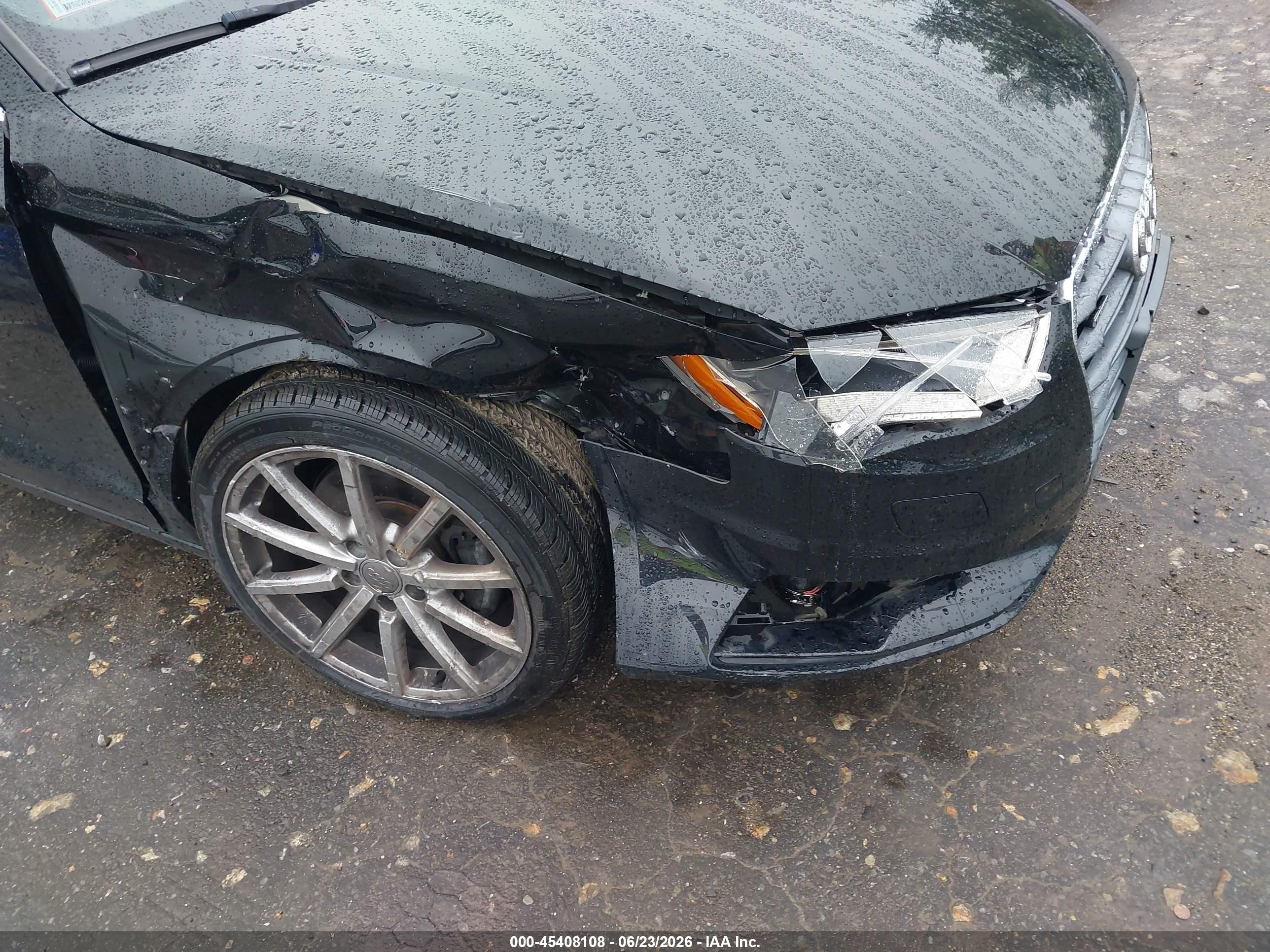 2015 Audi A3 2.0t Premium Black vin: WAUEFGFF4F1135538