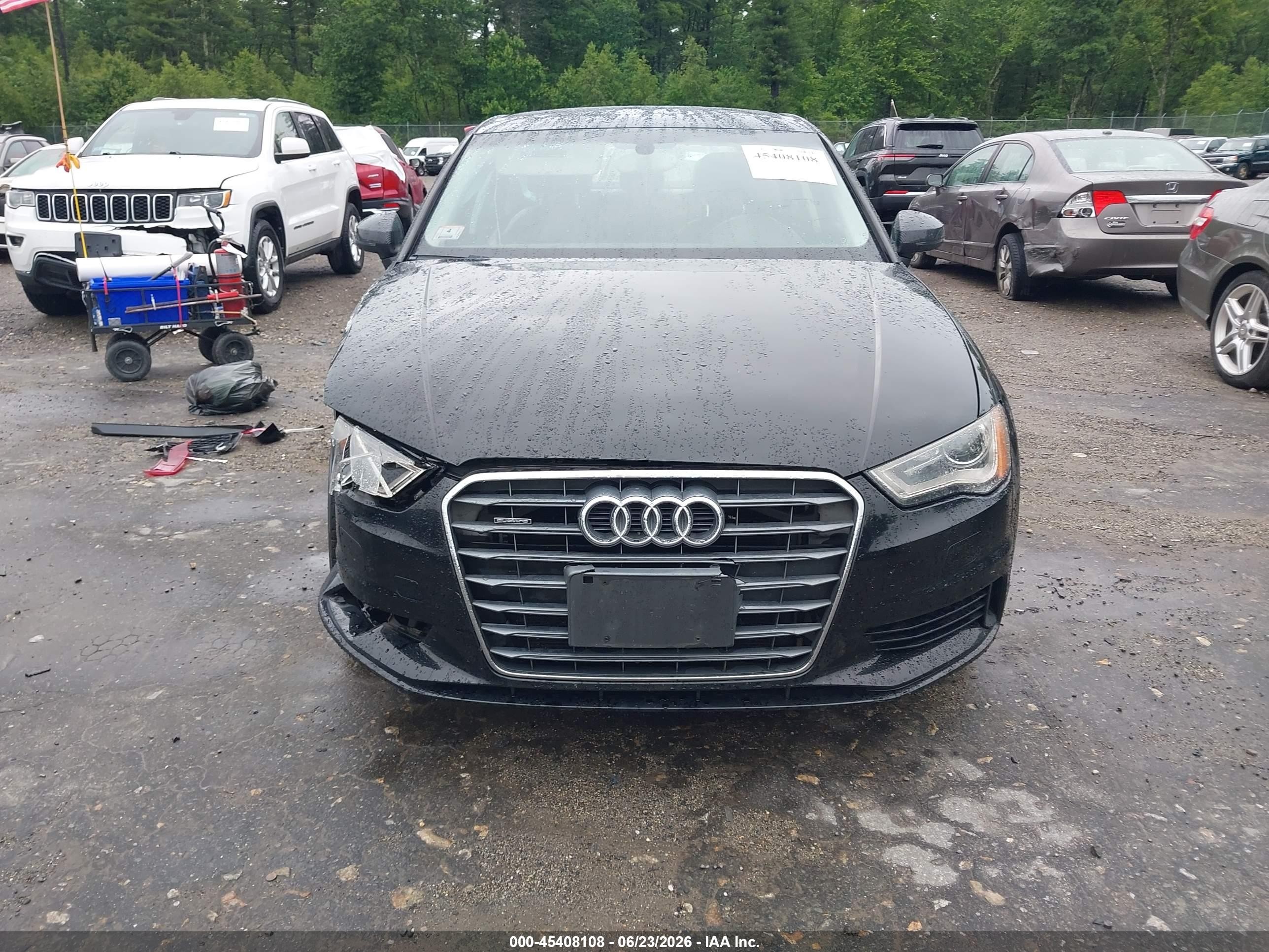 2015 Audi A3 2.0t Premium Black vin: WAUEFGFF4F1135538