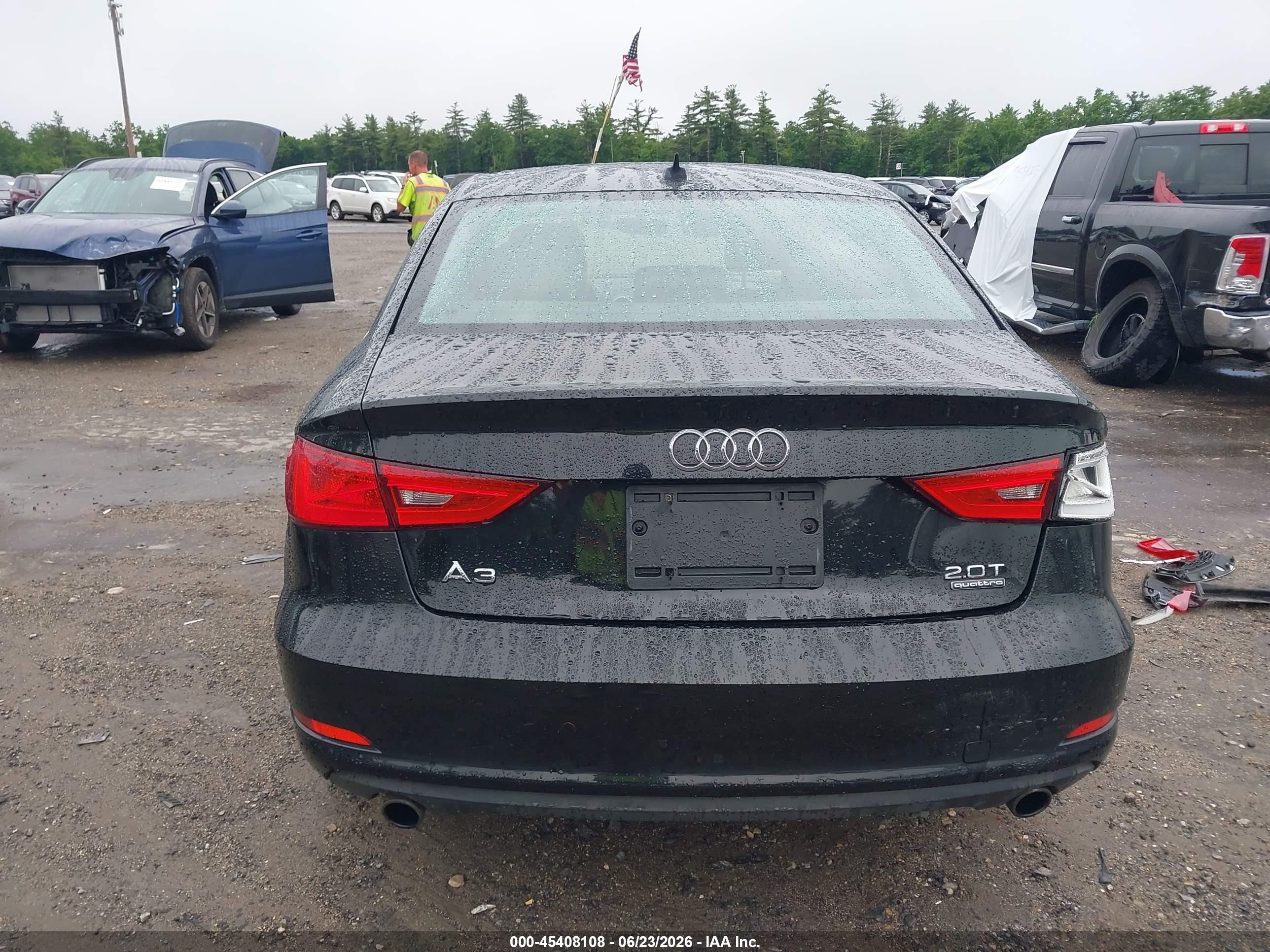 2015 Audi A3 2.0t Premium Black vin: WAUEFGFF4F1135538