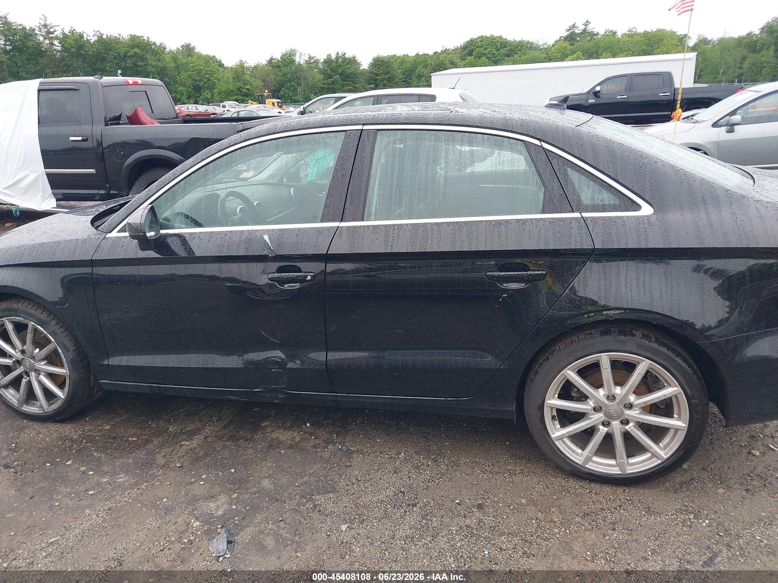2015 Audi A3 2.0t Premium Black vin: WAUEFGFF4F1135538