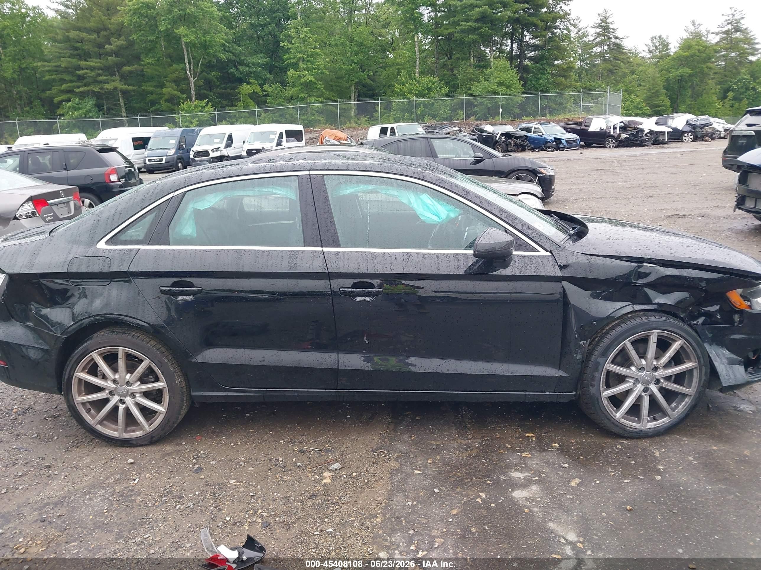2015 Audi A3 2.0t Premium Black vin: WAUEFGFF4F1135538