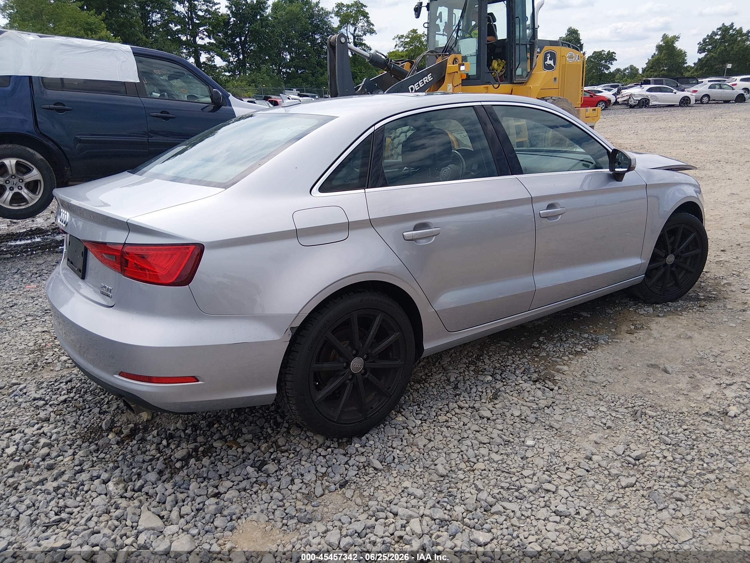 2015 Audi A3 2.0t Premium Silver vin: WAUEFGFF5F1076449