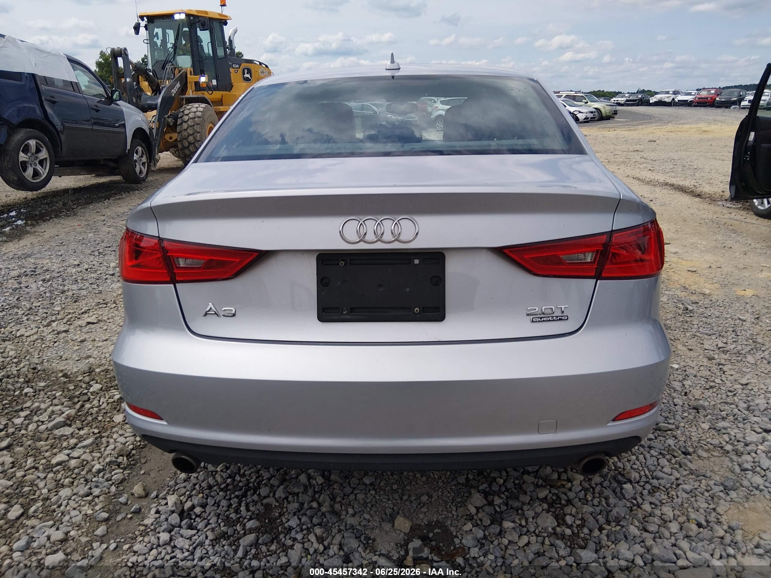 2015 Audi A3 2.0t Premium Silver vin: WAUEFGFF5F1076449