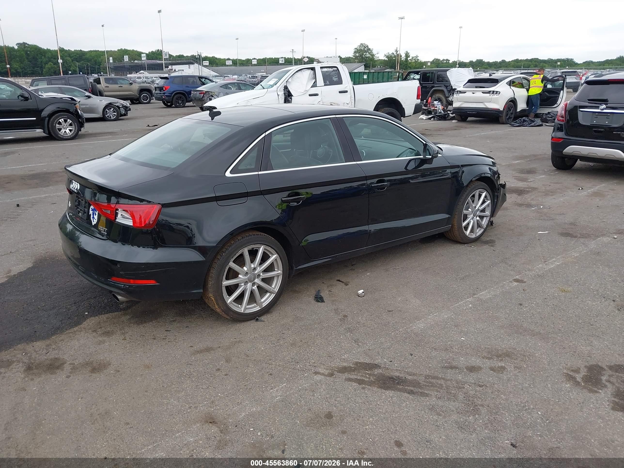 2015 Audi A3 2.0t Premium Black vin: WAUEFGFF6F1064259