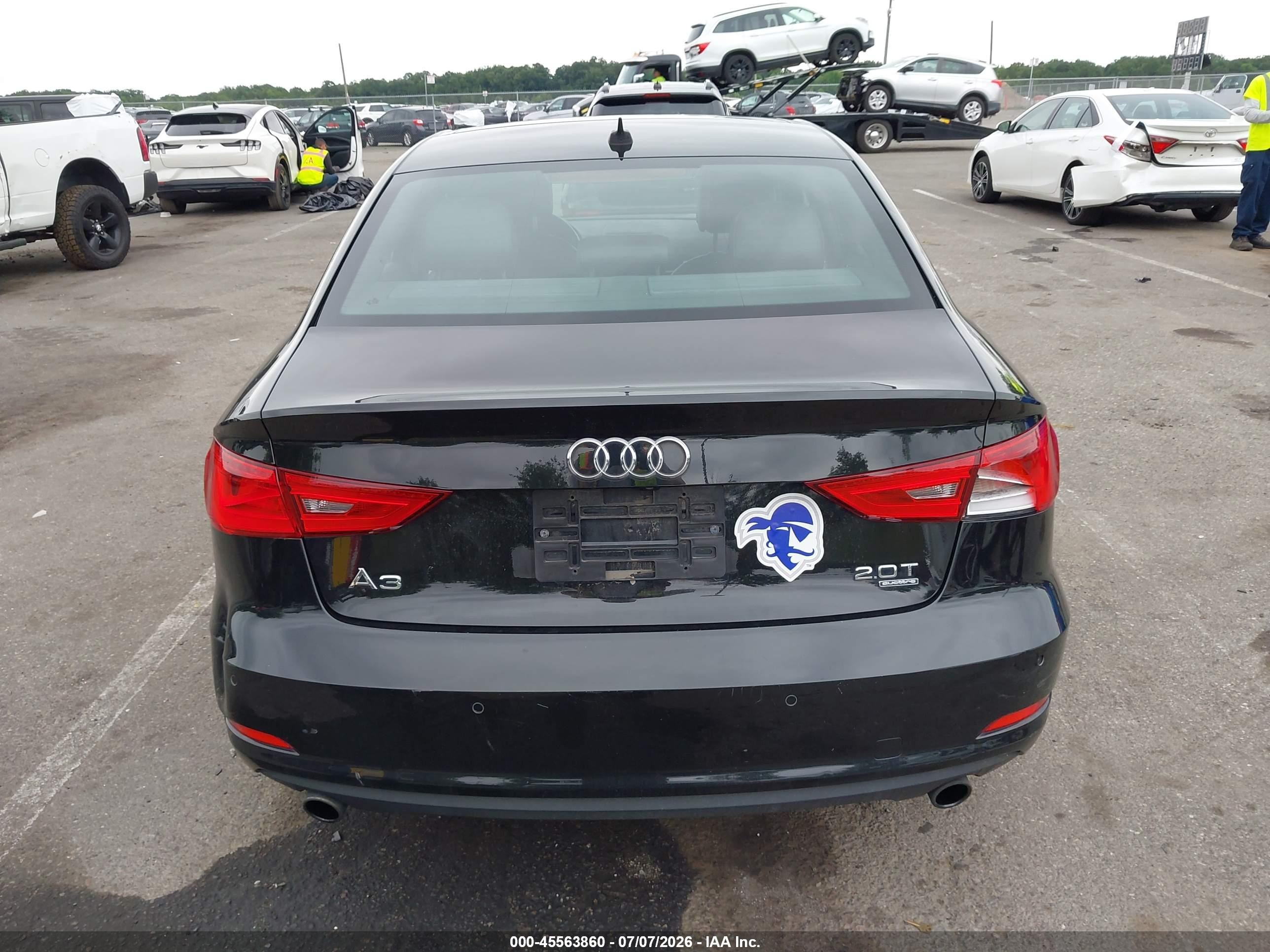 2015 Audi A3 2.0t Premium Black vin: WAUEFGFF6F1064259