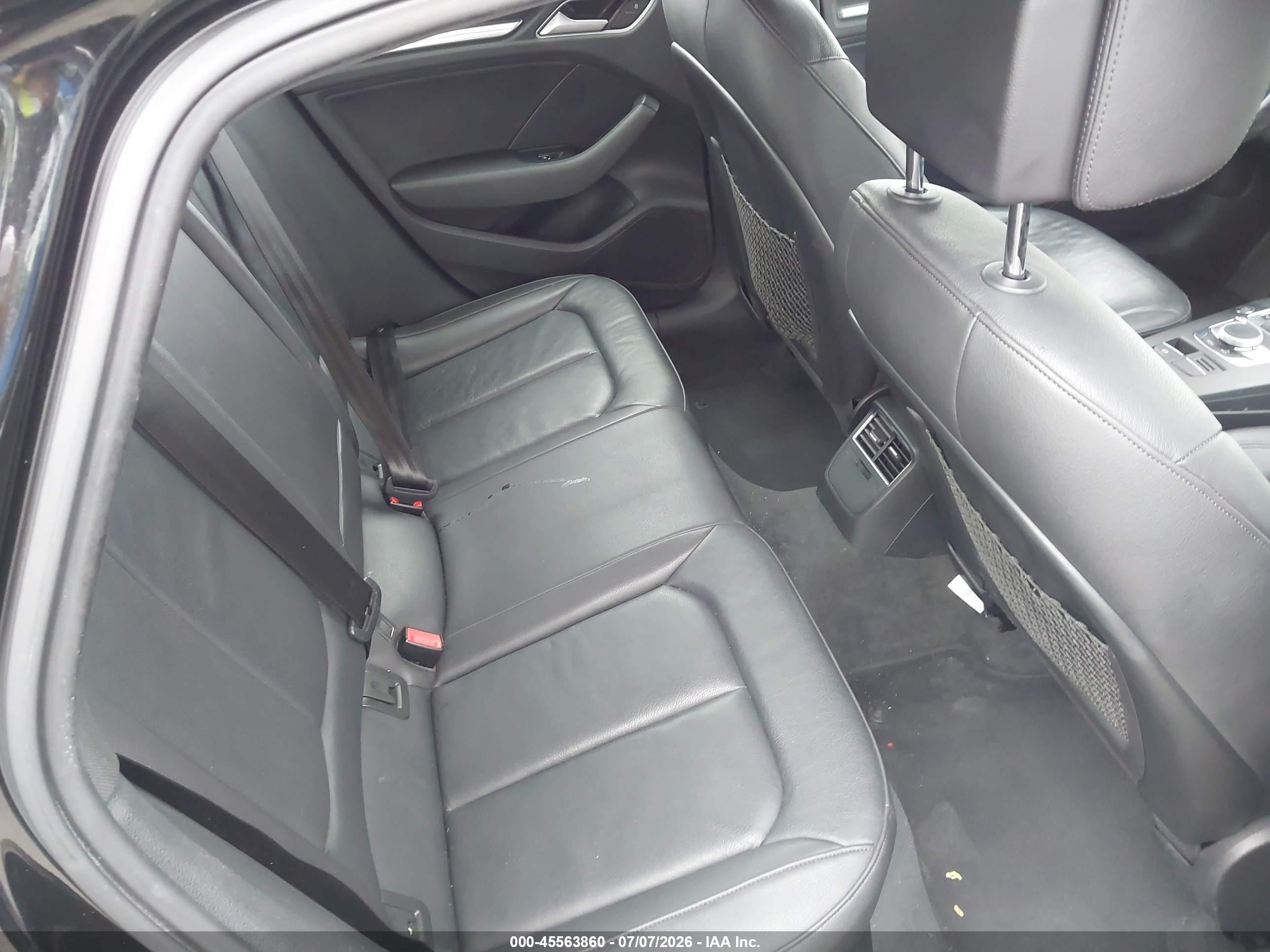 2015 Audi A3 2.0t Premium Black vin: WAUEFGFF6F1064259