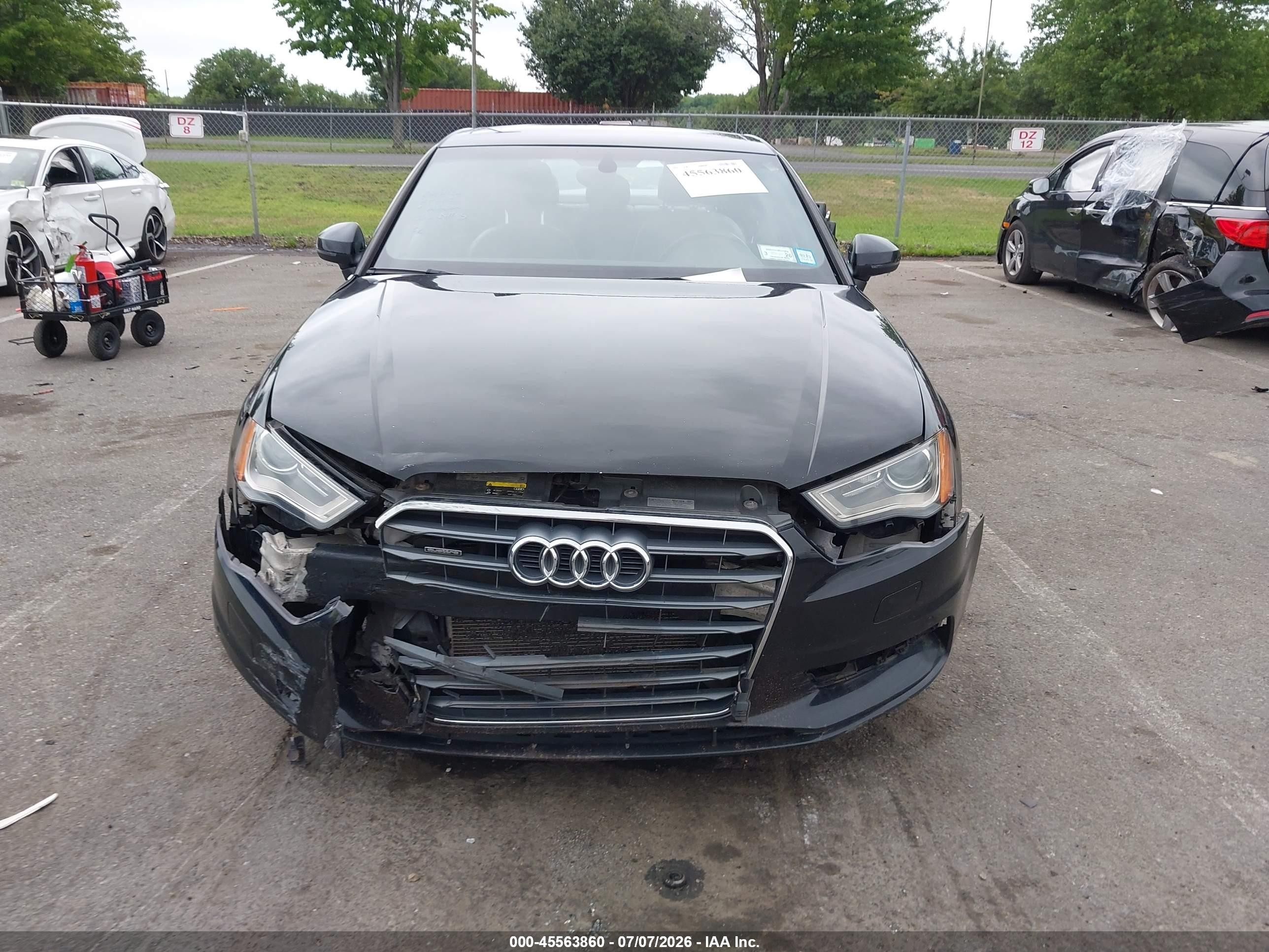 2015 Audi A3 2.0t Premium Black vin: WAUEFGFF6F1064259