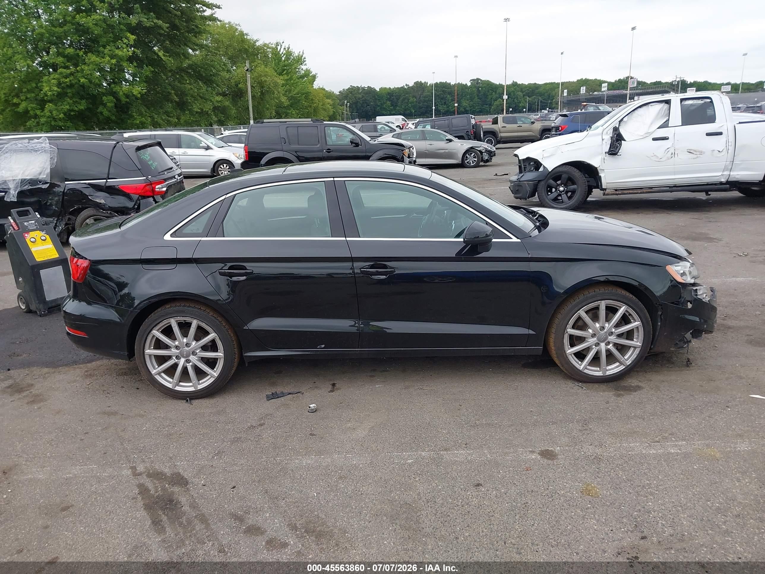 2015 Audi A3 2.0t Premium Black vin: WAUEFGFF6F1064259