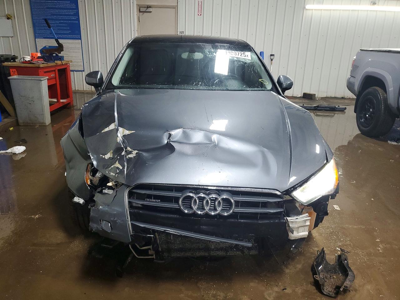 2015 Audi A3 Premium Plus Gray vin: WAUEFGFF7F1009870