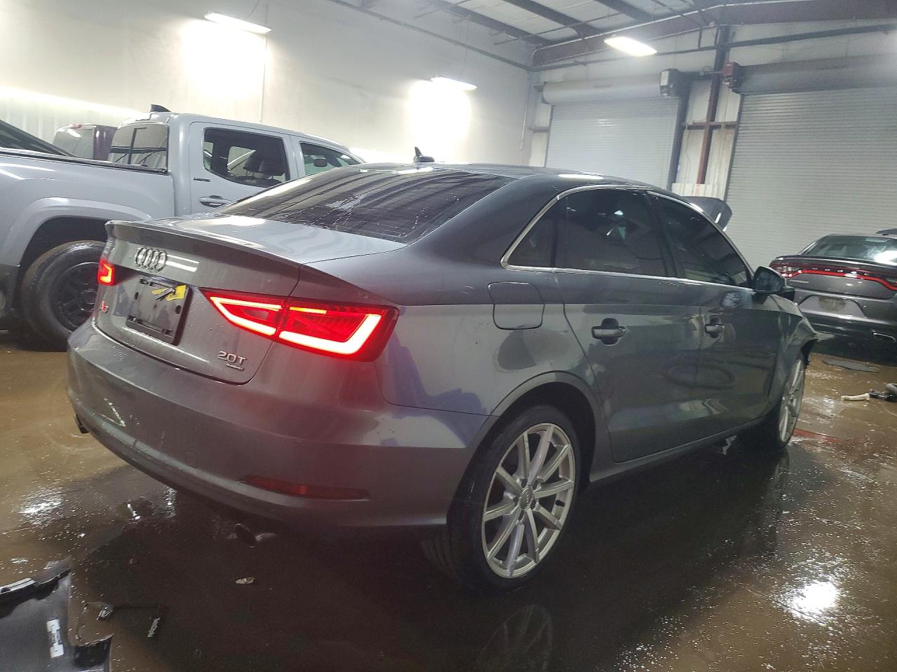 2015 Audi A3 Premium Plus Gray vin: WAUEFGFF7F1009870