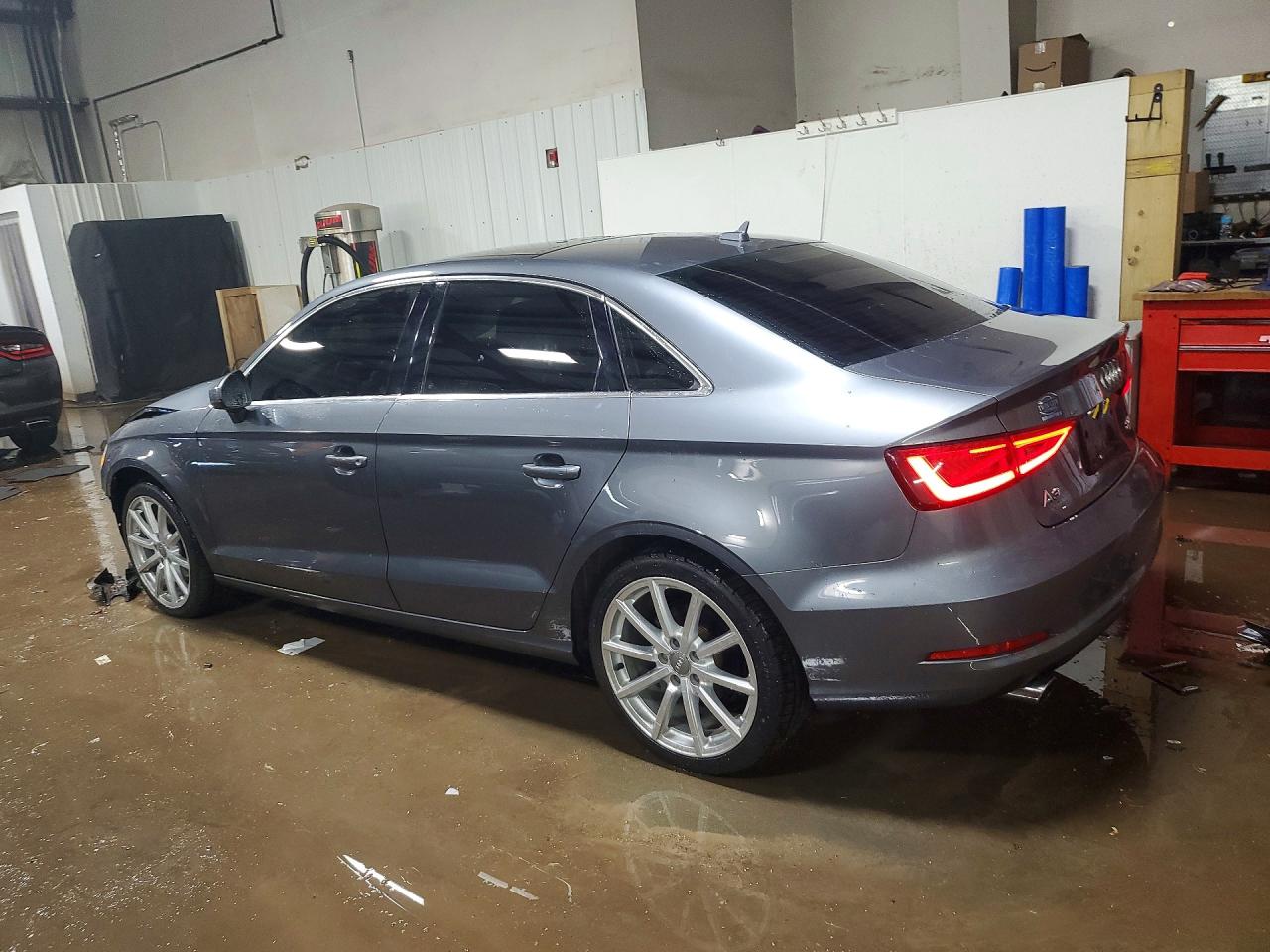 2015 Audi A3 Premium Plus Gray vin: WAUEFGFF7F1009870