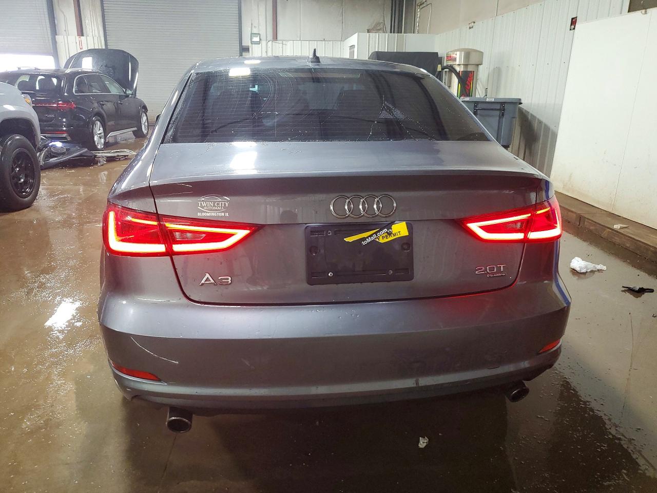 2015 Audi A3 Premium Plus Gray vin: WAUEFGFF7F1009870