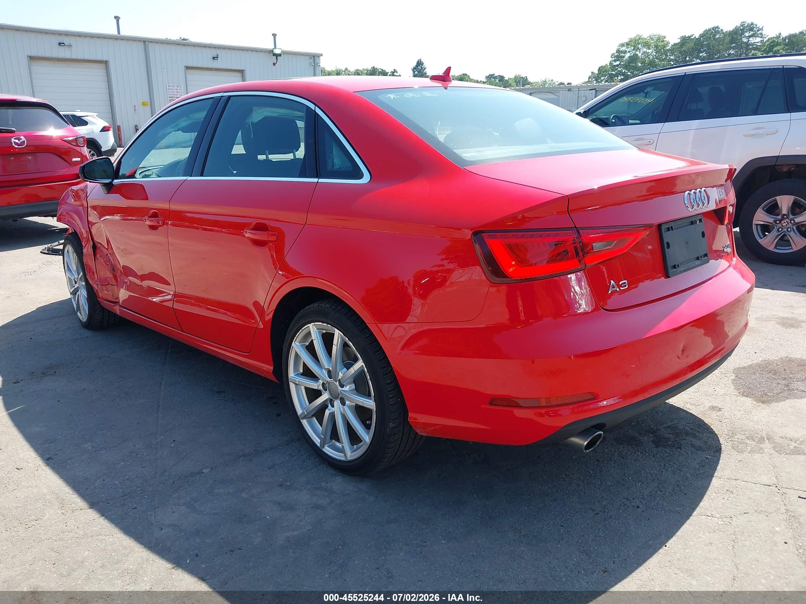 2015 Audi A3 2.0t Premium Red vin: WAUEFGFF7F1015927