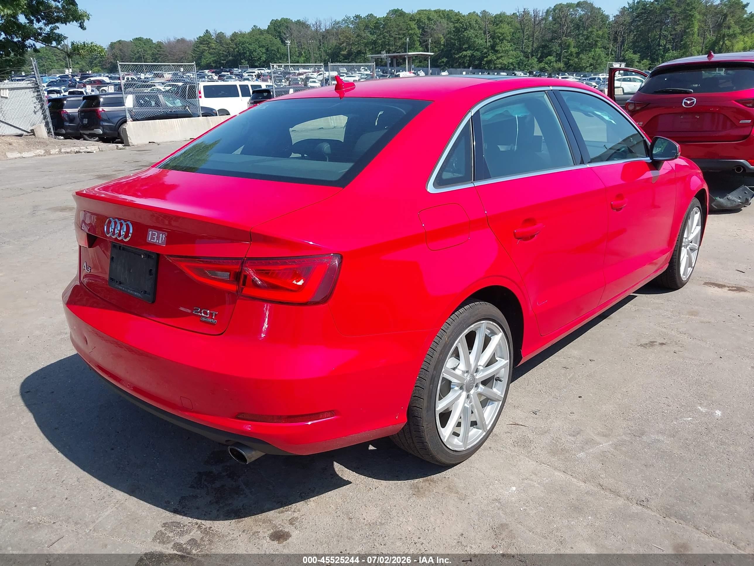 2015 Audi A3 2.0t Premium Red vin: WAUEFGFF7F1015927