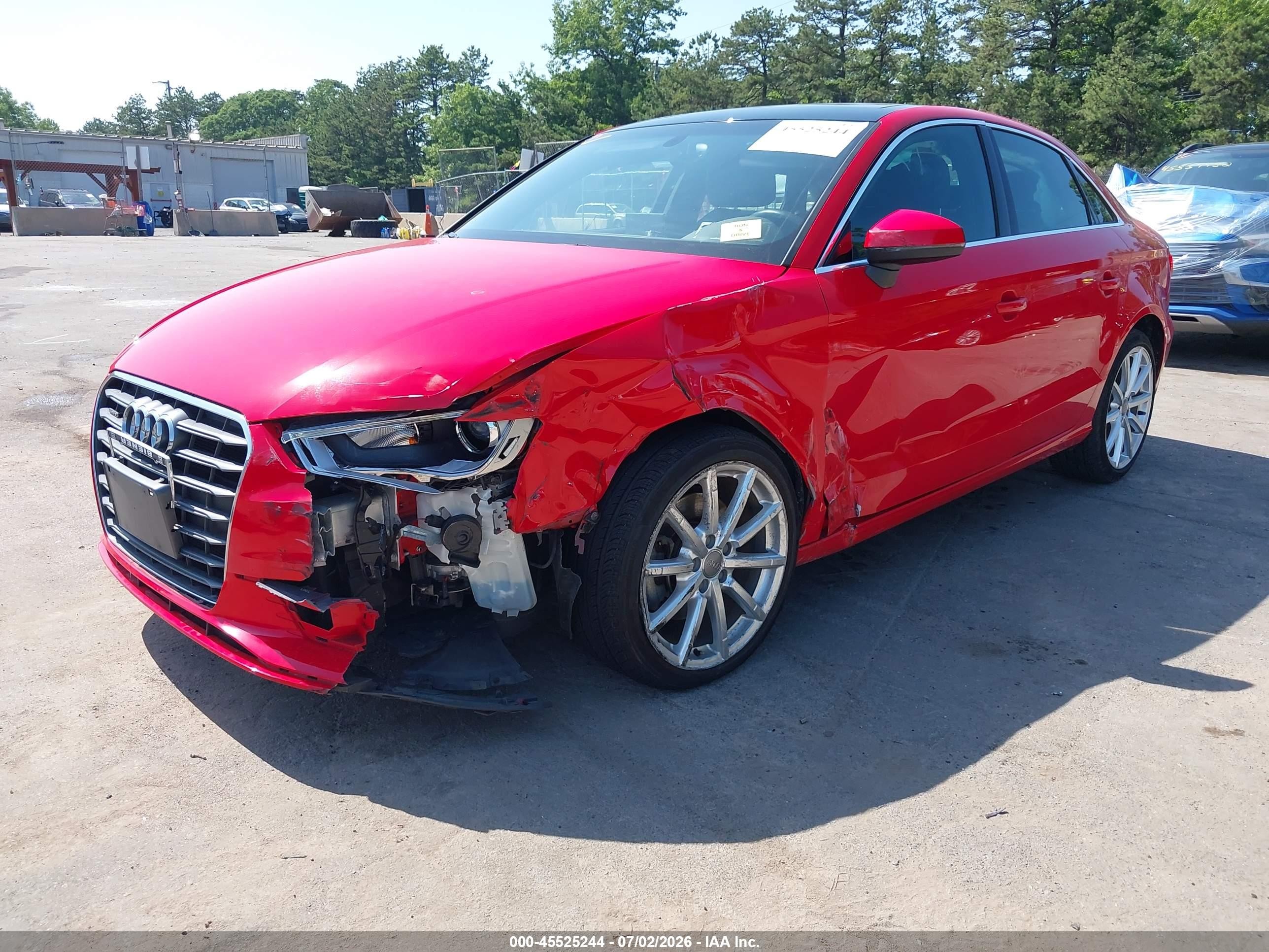 2015 Audi A3 2.0t Premium Red vin: WAUEFGFF7F1015927