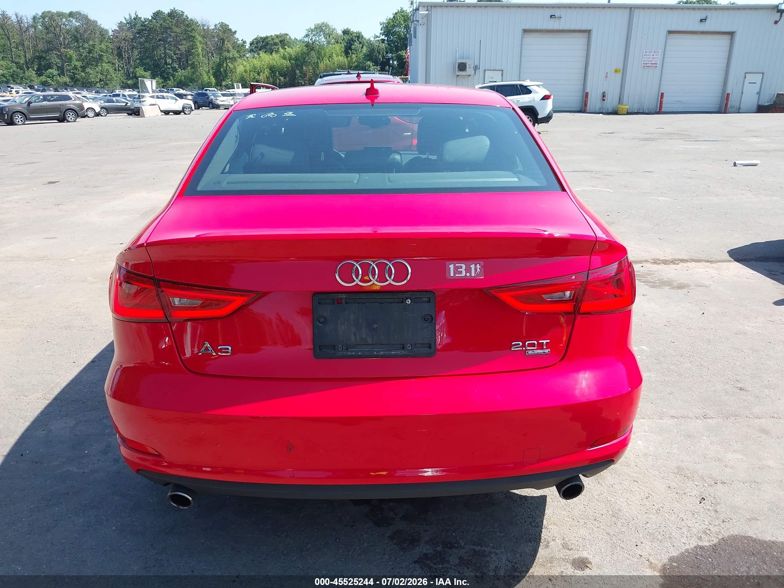 2015 Audi A3 2.0t Premium Red vin: WAUEFGFF7F1015927