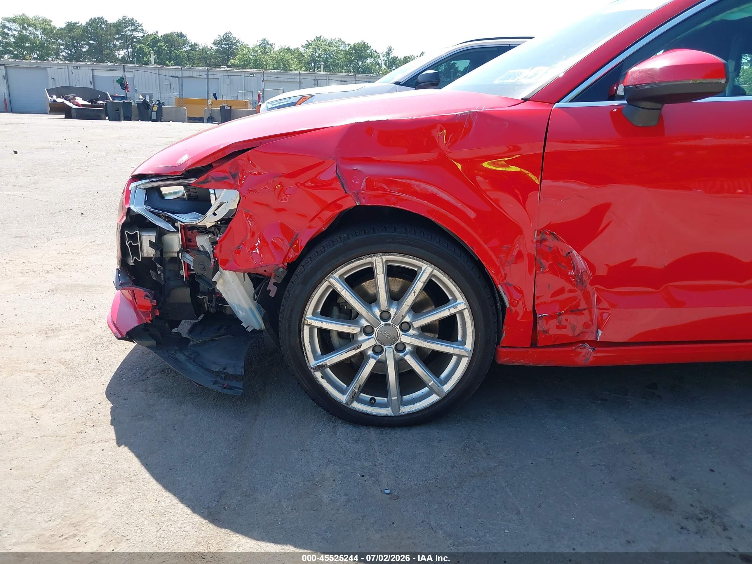 2015 Audi A3 2.0t Premium Red vin: WAUEFGFF7F1015927