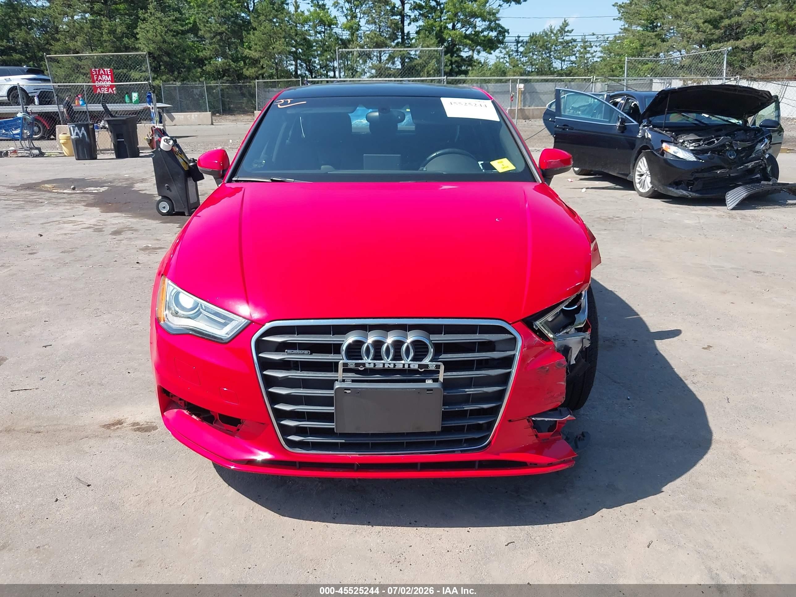 2015 Audi A3 2.0t Premium Red vin: WAUEFGFF7F1015927