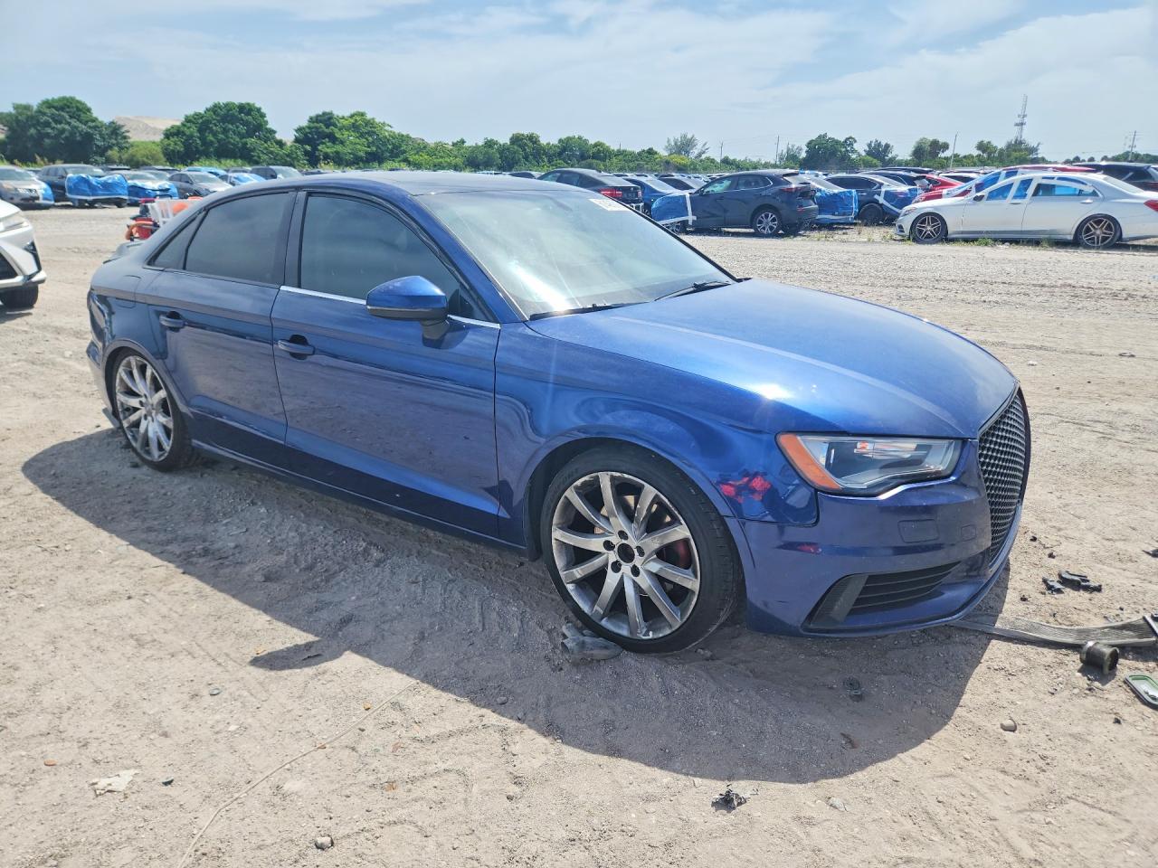 2015 Audi A3 Premium Plus Blue vin: WAUEFGFF7F1019332