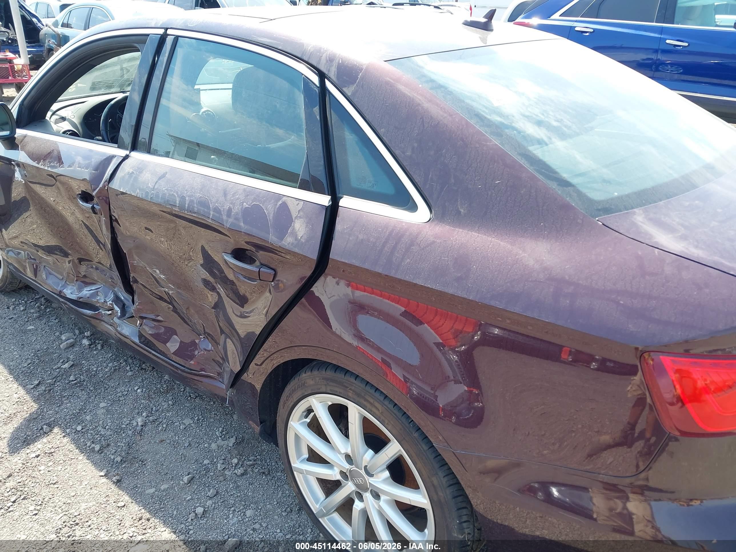 2015 Audi A3 2.0t Premium Purple vin: WAUEFGFF7F1047888