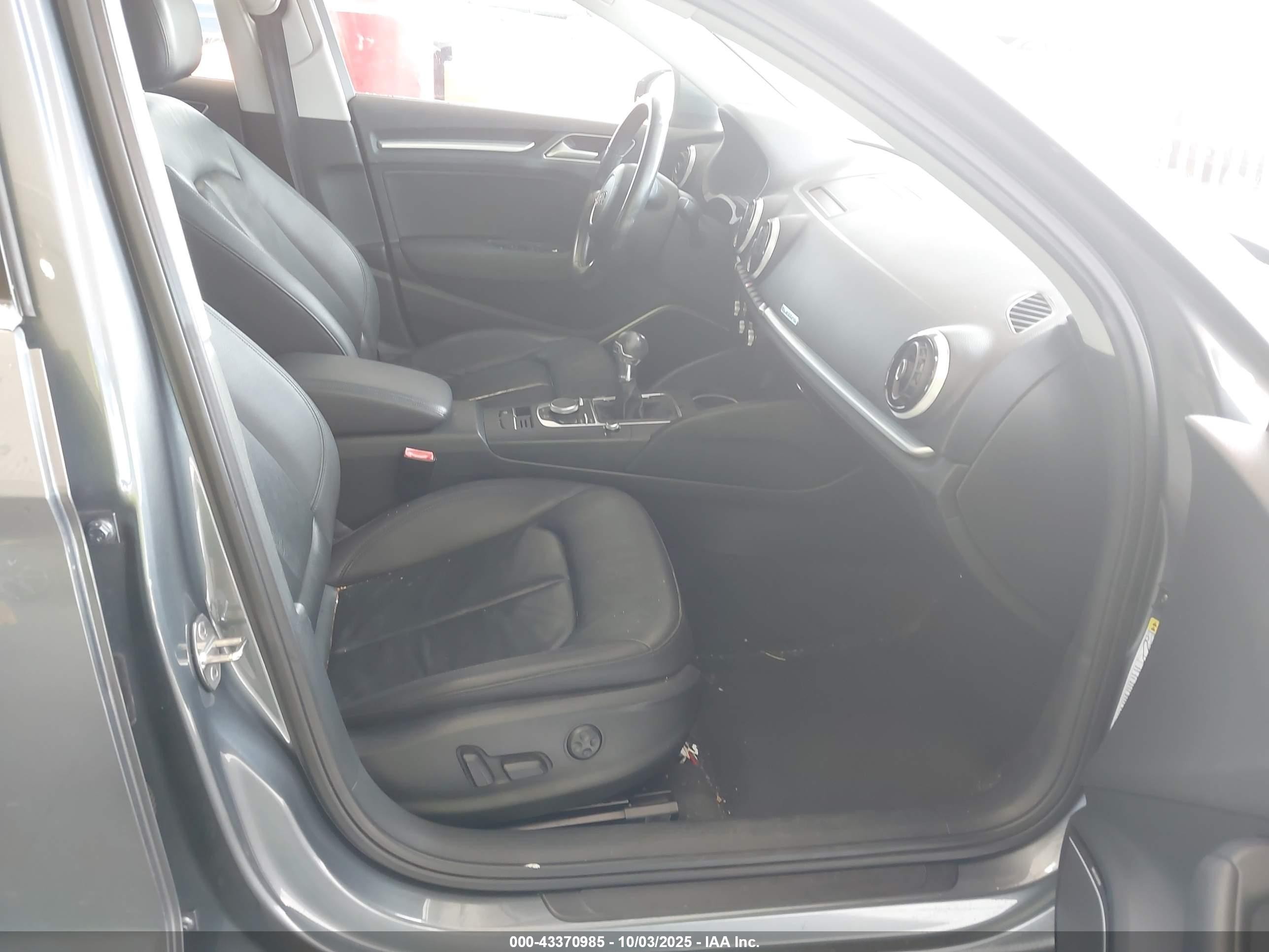 2015 Audi A3 2.0t Premium Gray vin: WAUEFGFF7F1075898