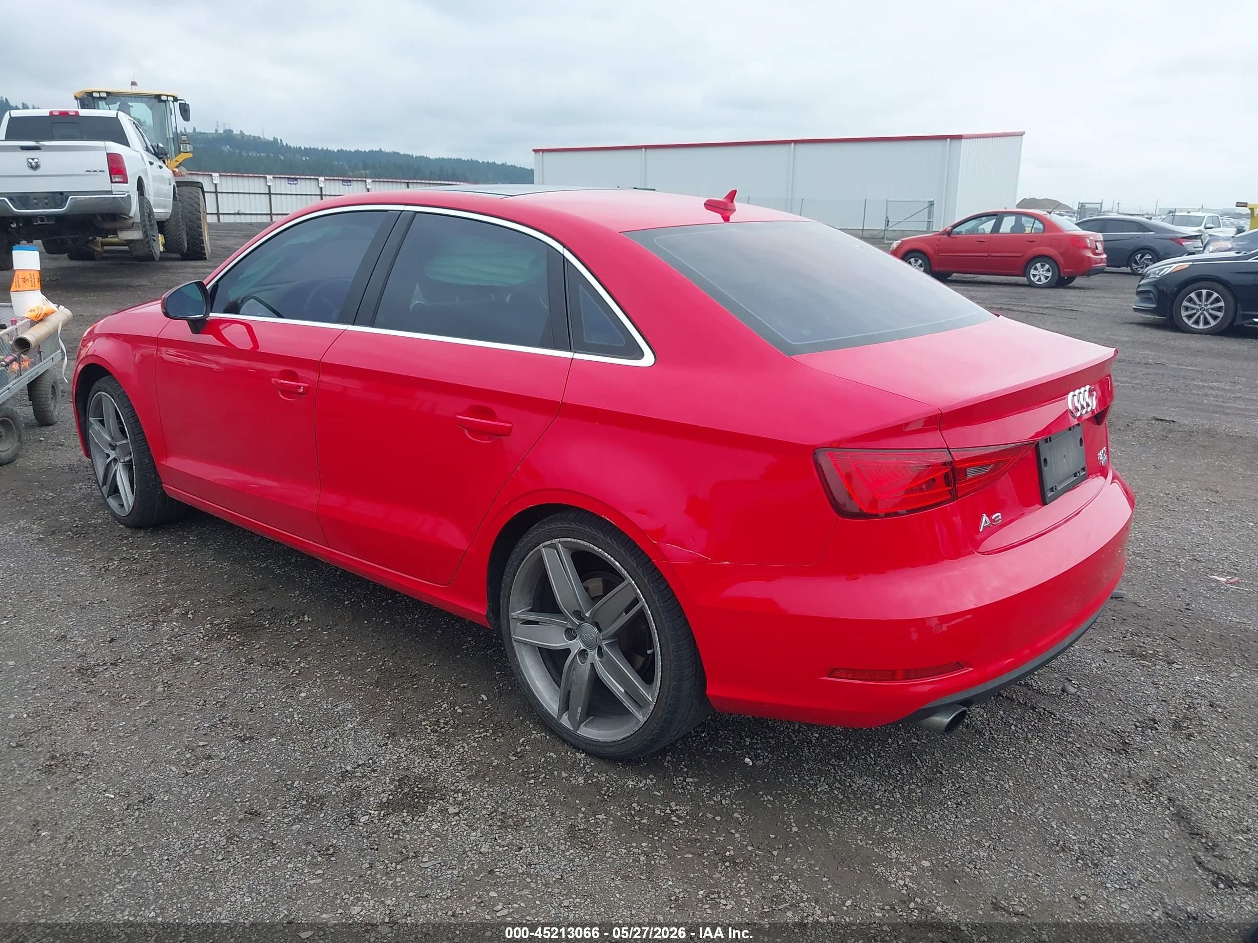 2015 Audi A3 2.0t Premium Red vin: WAUEFGFF8F1106219