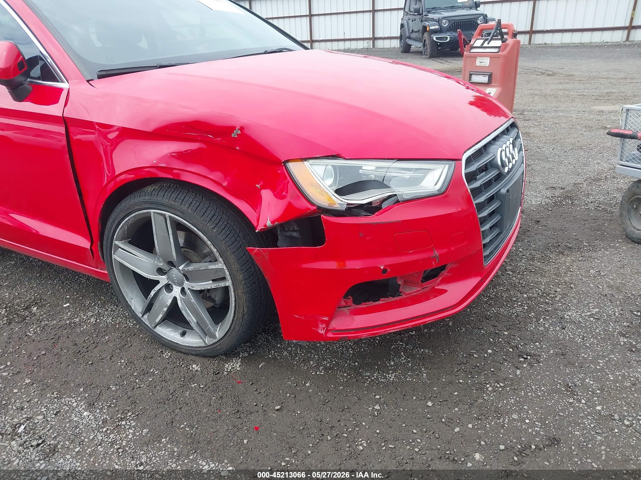 2015 Audi A3 2.0t Premium Red vin: WAUEFGFF8F1106219