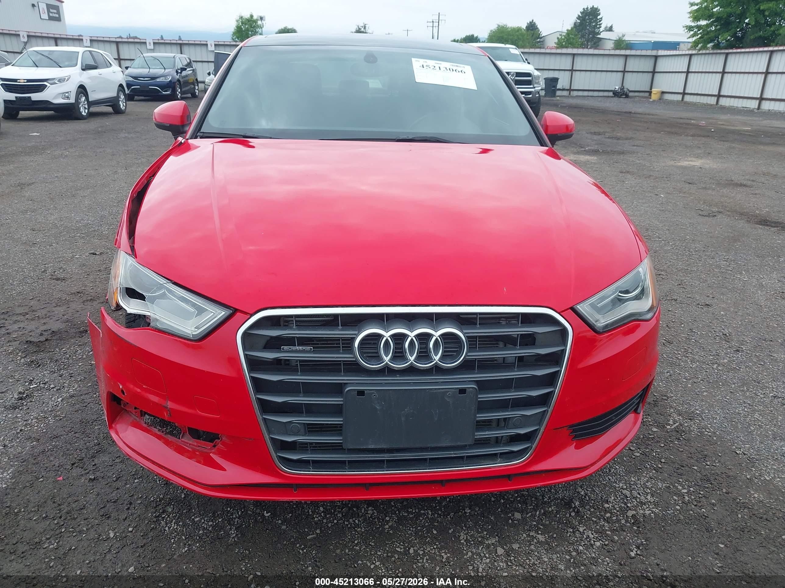 2015 Audi A3 2.0t Premium Red vin: WAUEFGFF8F1106219