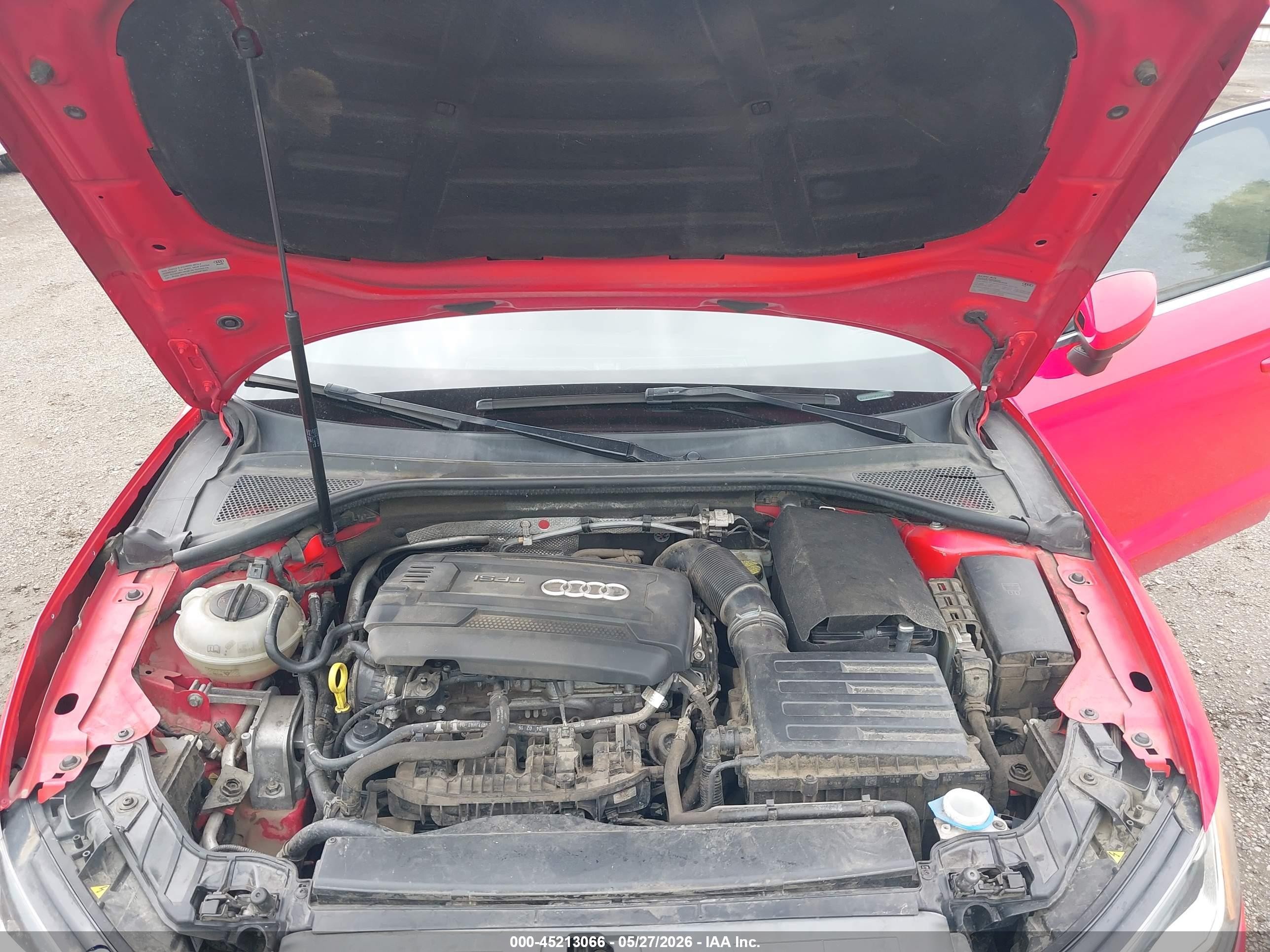 2015 Audi A3 2.0t Premium Red vin: WAUEFGFF8F1106219