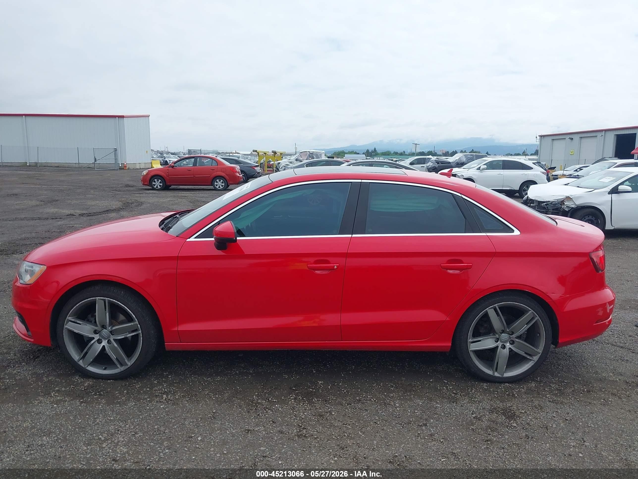 2015 Audi A3 2.0t Premium Red vin: WAUEFGFF8F1106219