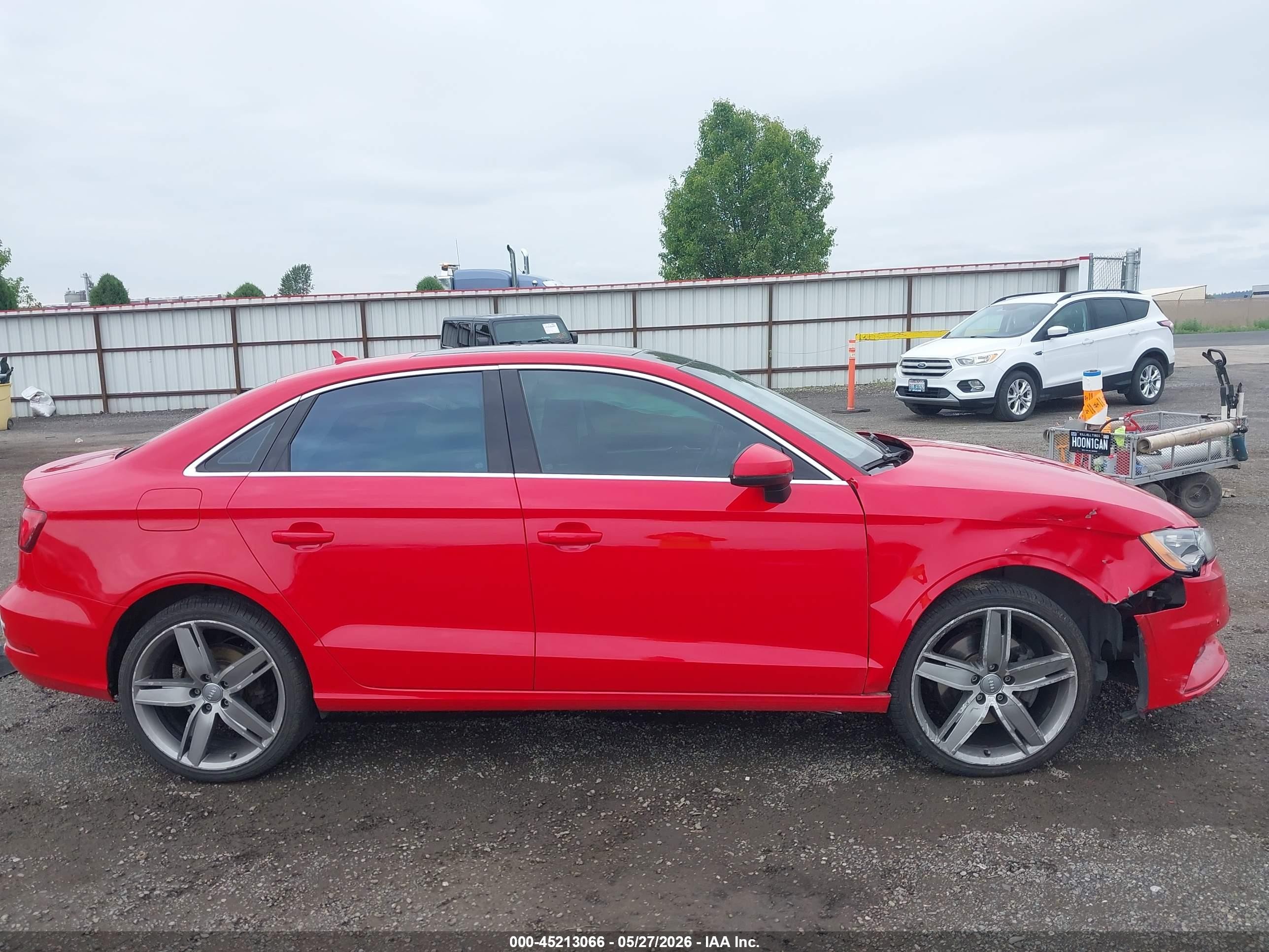2015 Audi A3 2.0t Premium Red vin: WAUEFGFF8F1106219