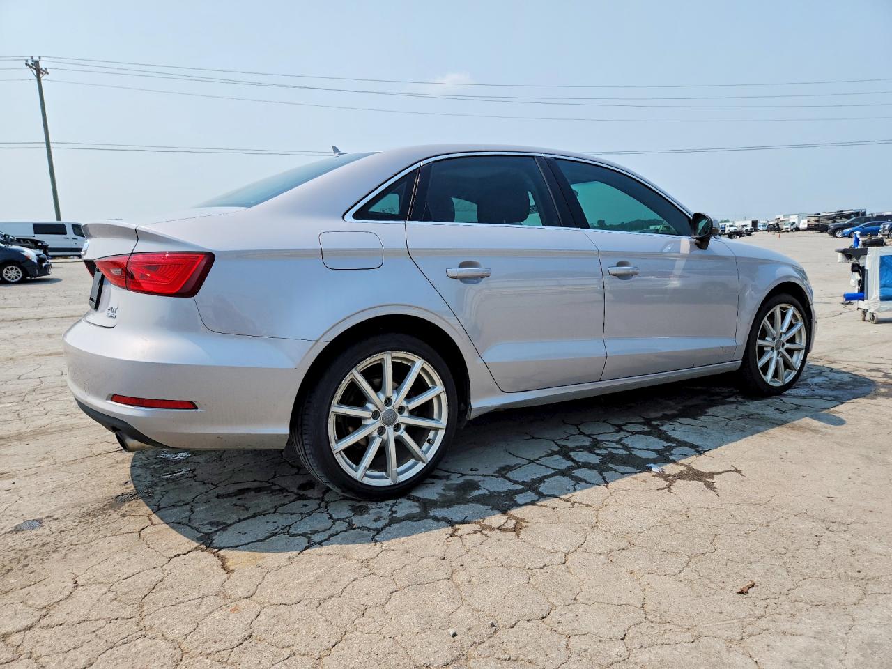 2015 Audi A3 Premium Plus Silver vin: WAUEFGFF8F1134716
