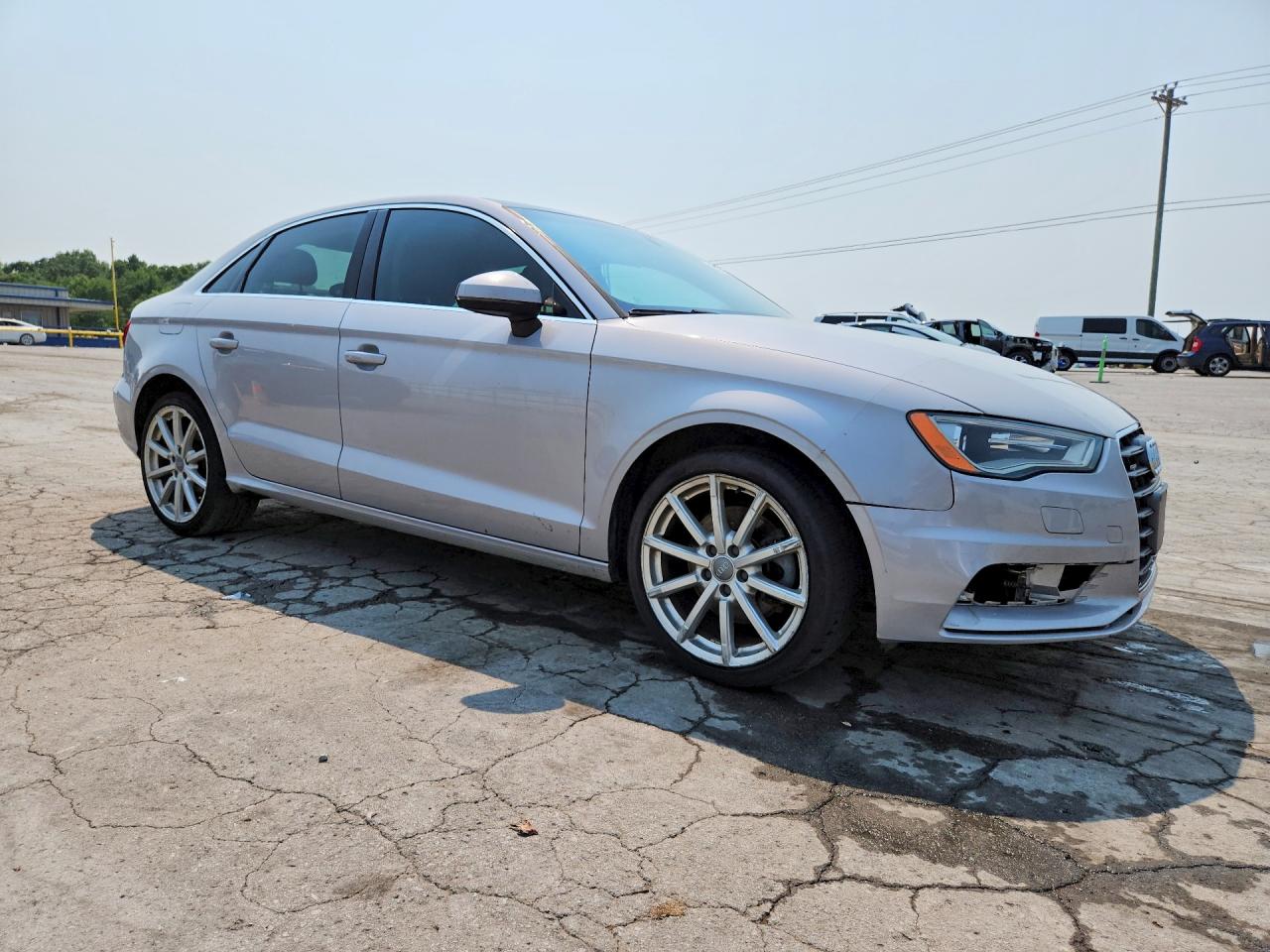 2015 Audi A3 Premium Plus Silver vin: WAUEFGFF8F1134716