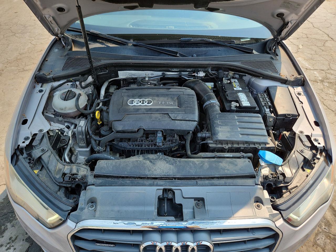 2015 Audi A3 Premium Plus Silver vin: WAUEFGFF8F1134716