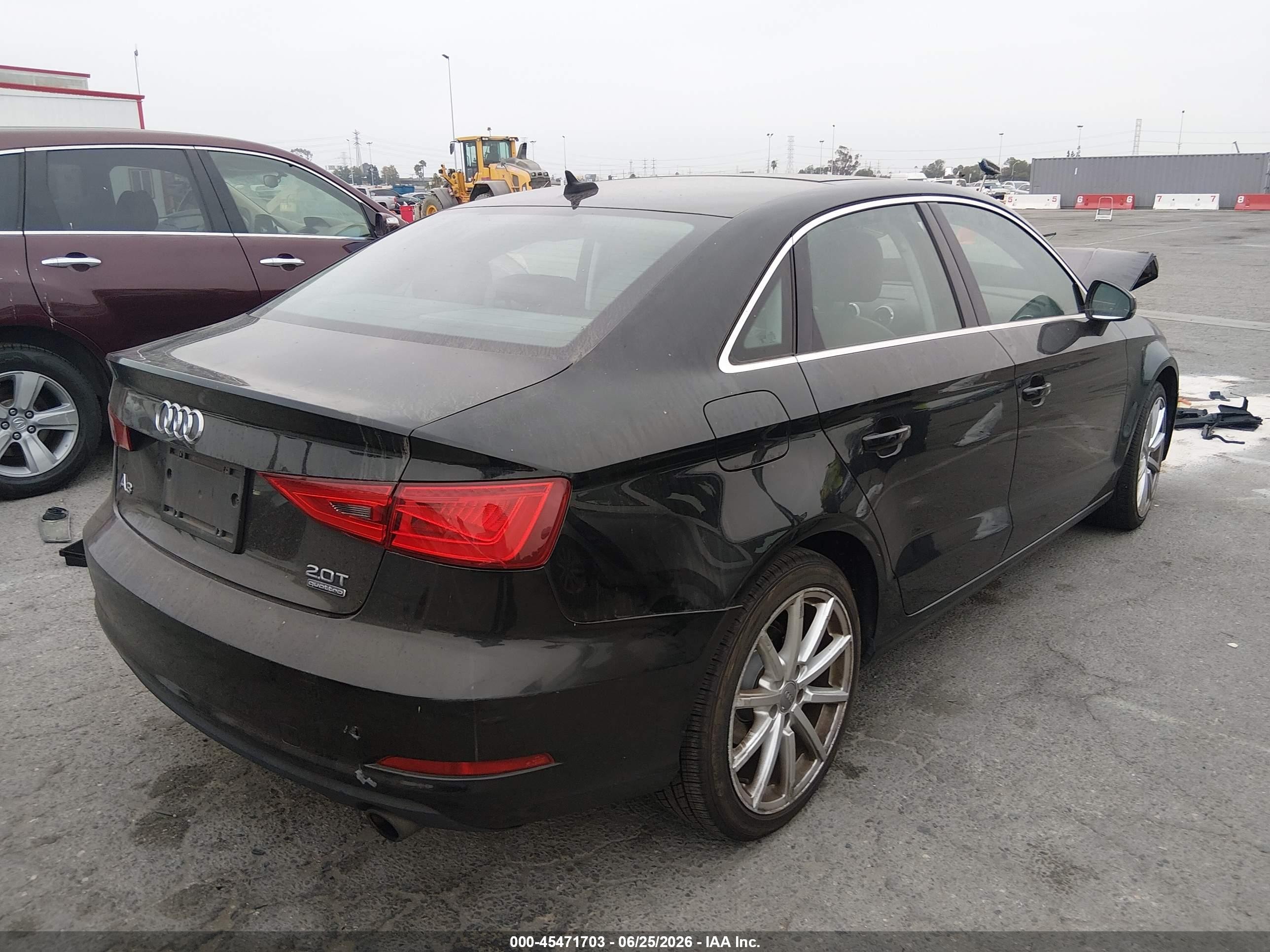 2015 Audi A3 2.0t Premium Black vin: WAUEFGFF8F1134859