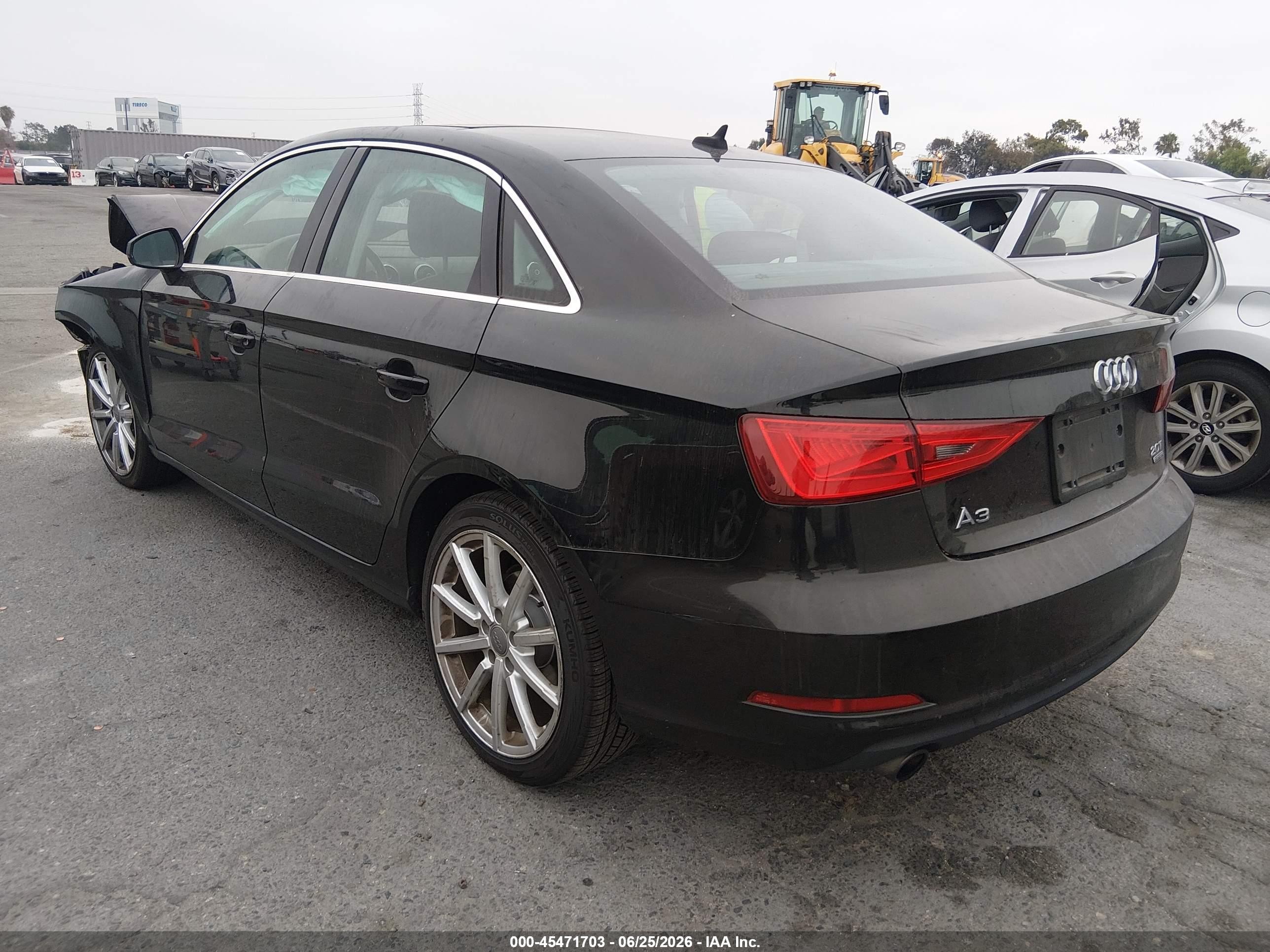 2015 Audi A3 2.0t Premium Black vin: WAUEFGFF8F1134859