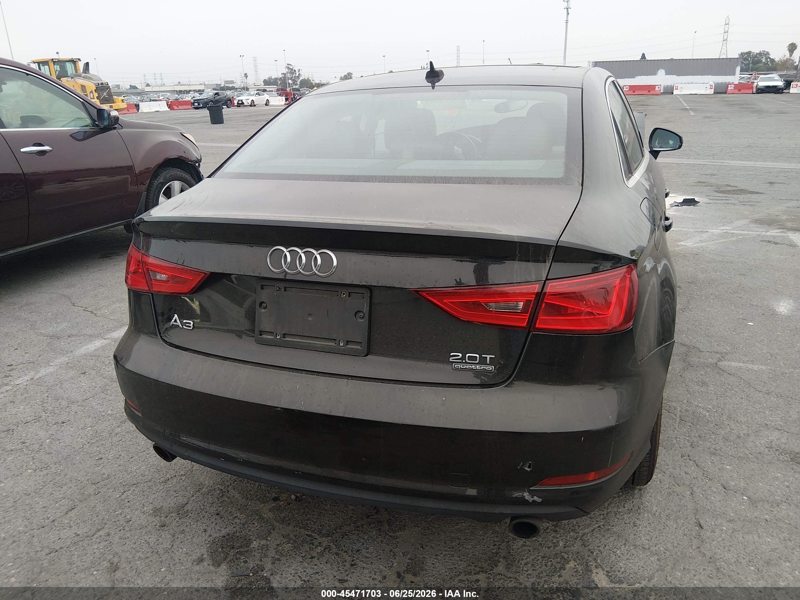 2015 Audi A3 2.0t Premium Black vin: WAUEFGFF8F1134859