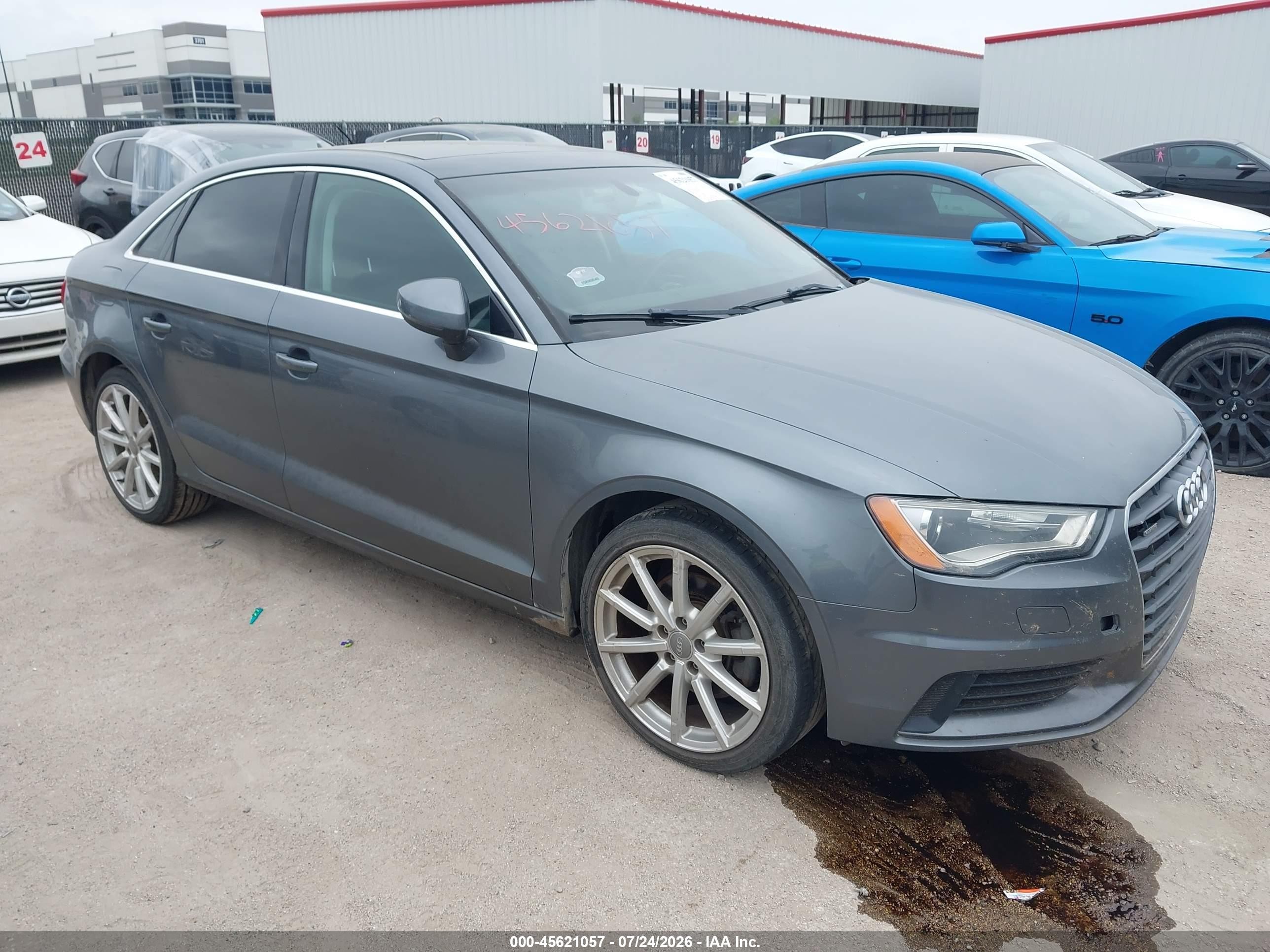 2015 Audi A3 2.0t Premium Blue vin: WAUEFGFF9F1009482