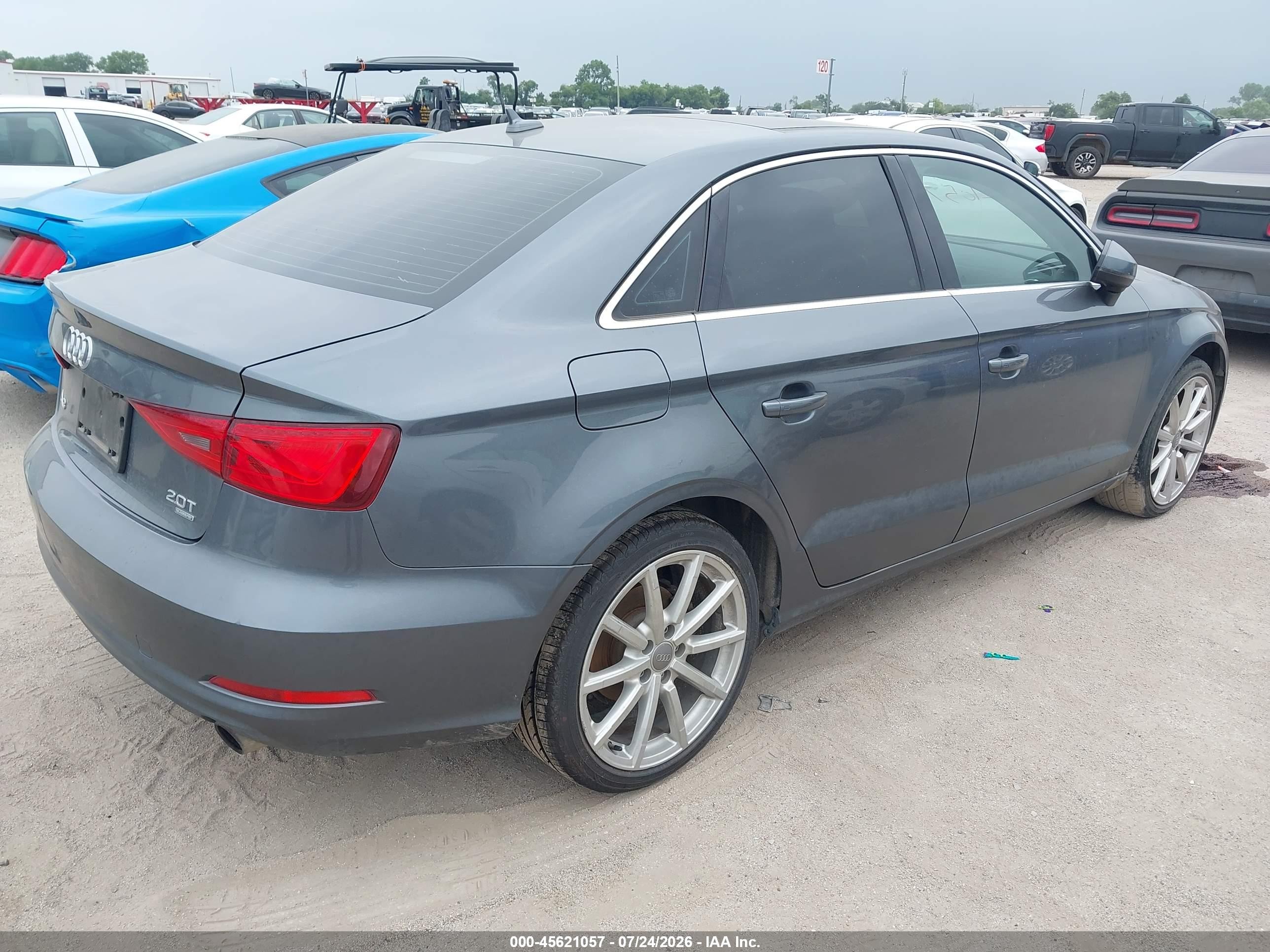 2015 Audi A3 2.0t Premium Blue vin: WAUEFGFF9F1009482