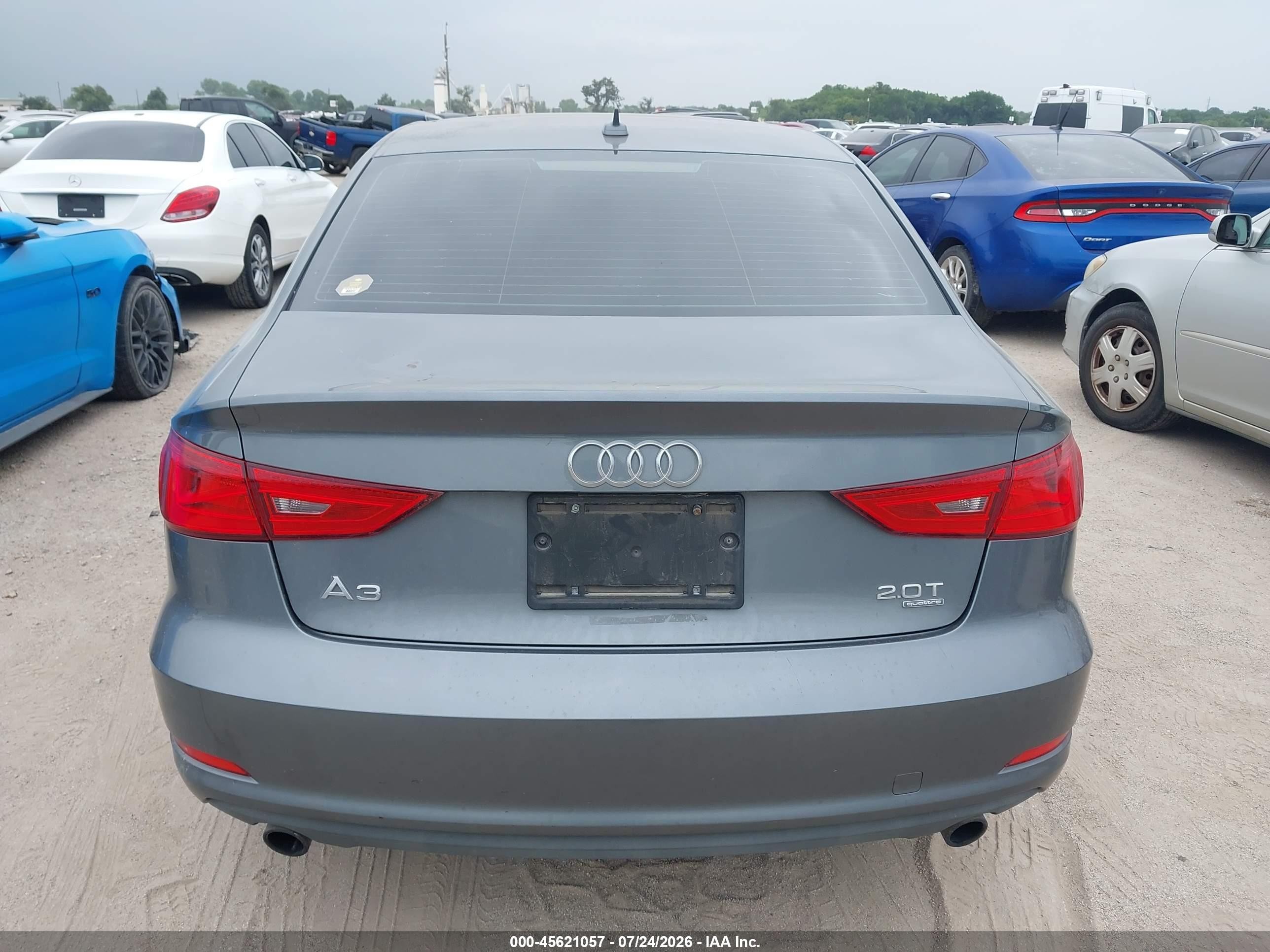 2015 Audi A3 2.0t Premium Blue vin: WAUEFGFF9F1009482