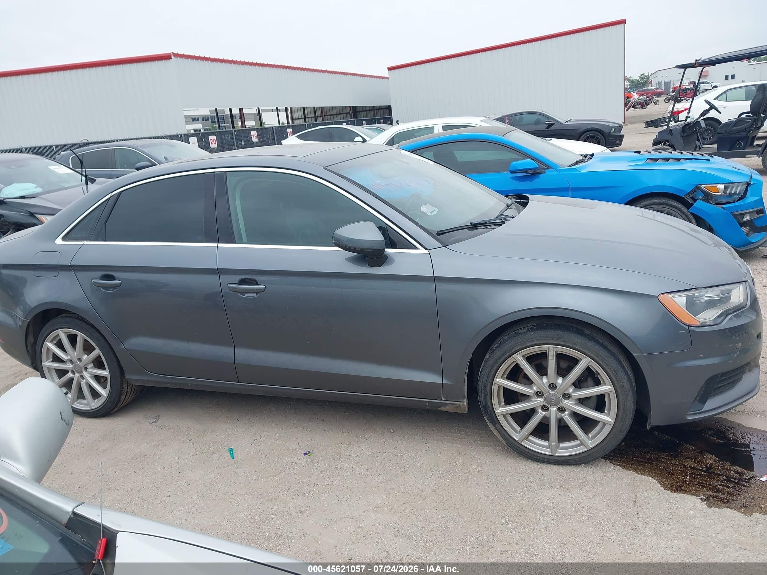 2015 Audi A3 2.0t Premium Blue vin: WAUEFGFF9F1009482