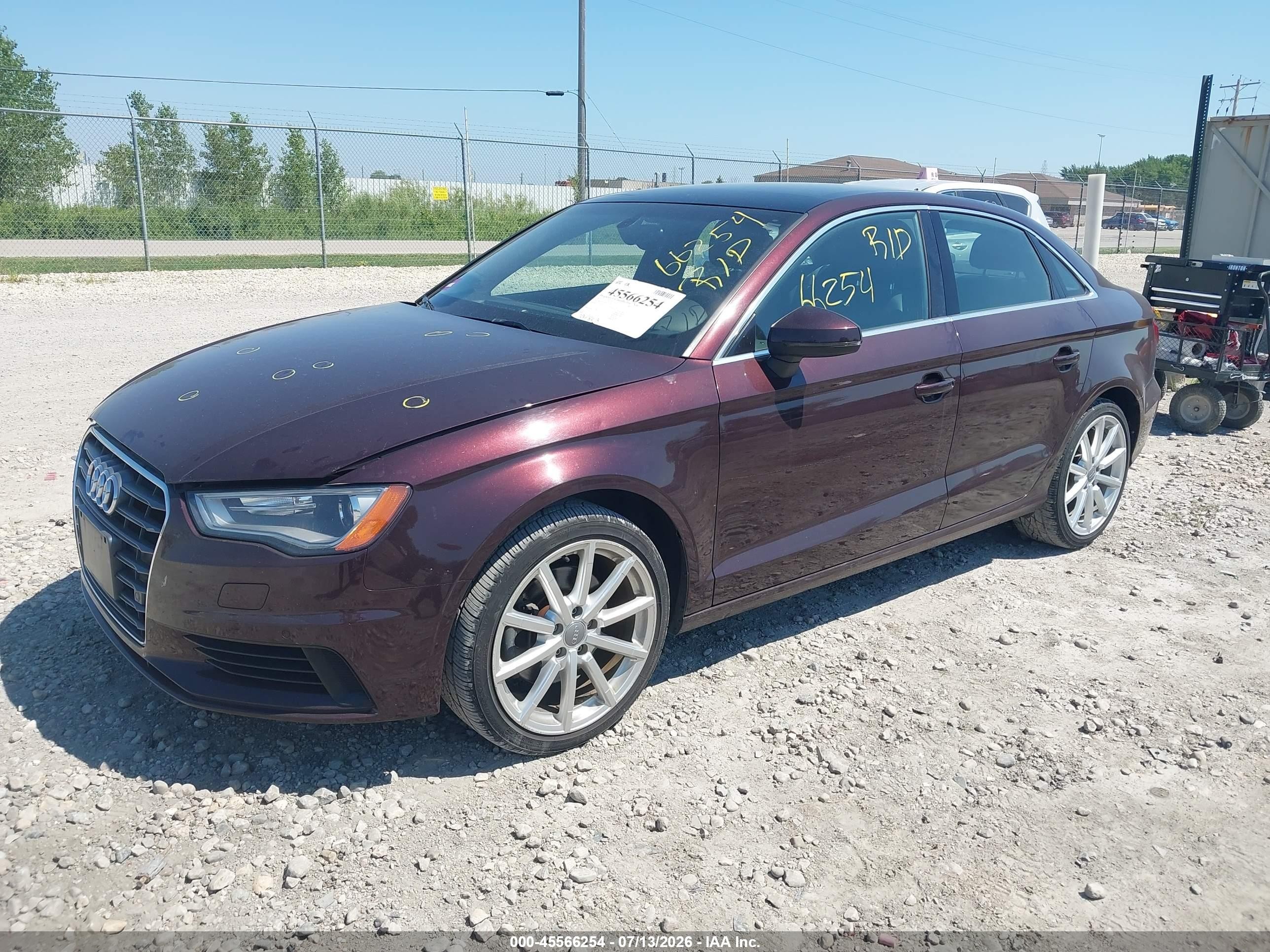 2015 Audi A3 2.0t Premium Maroon vin: WAUEFGFF9F1037458