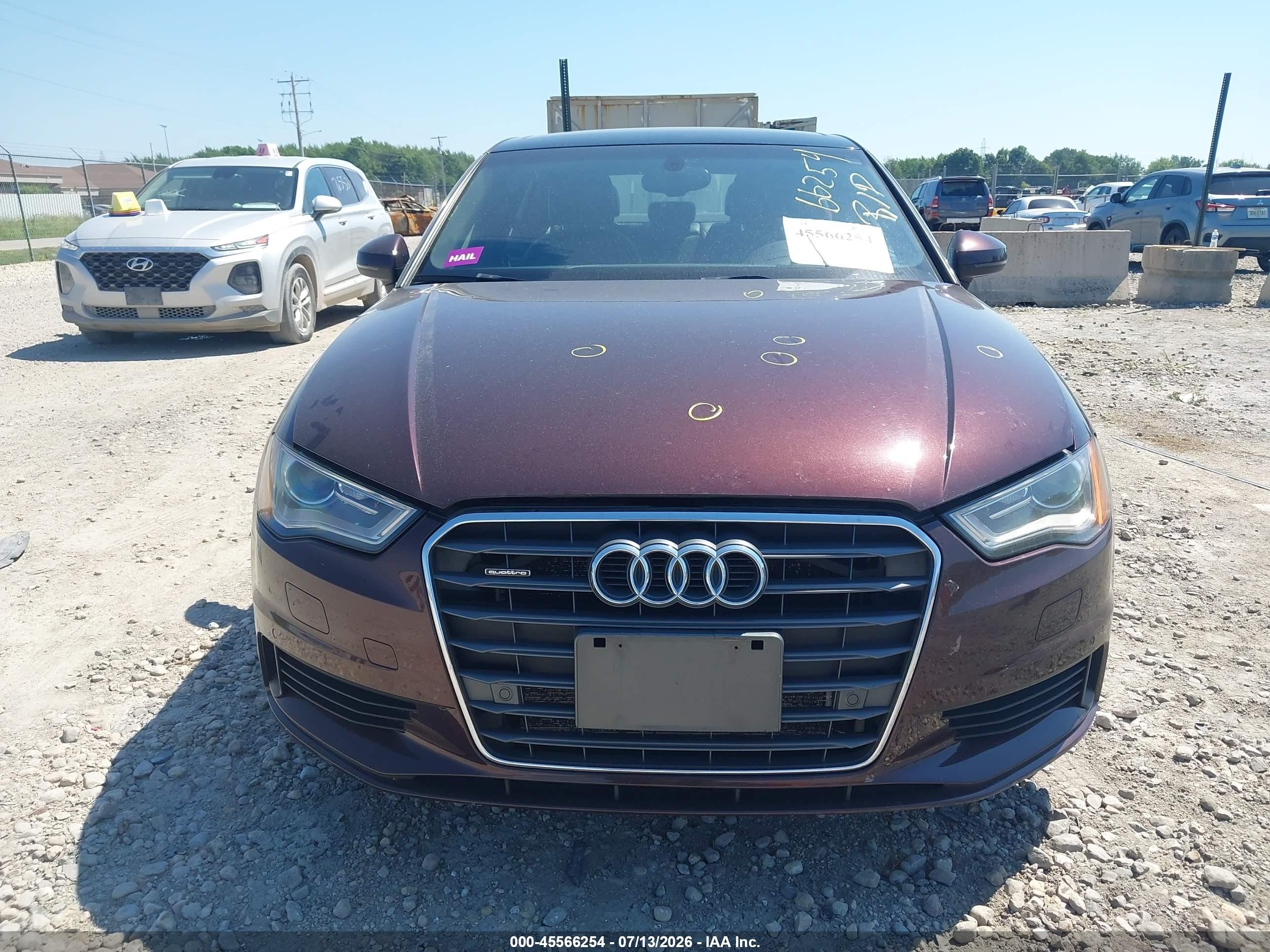 2015 Audi A3 2.0t Premium Maroon vin: WAUEFGFF9F1037458
