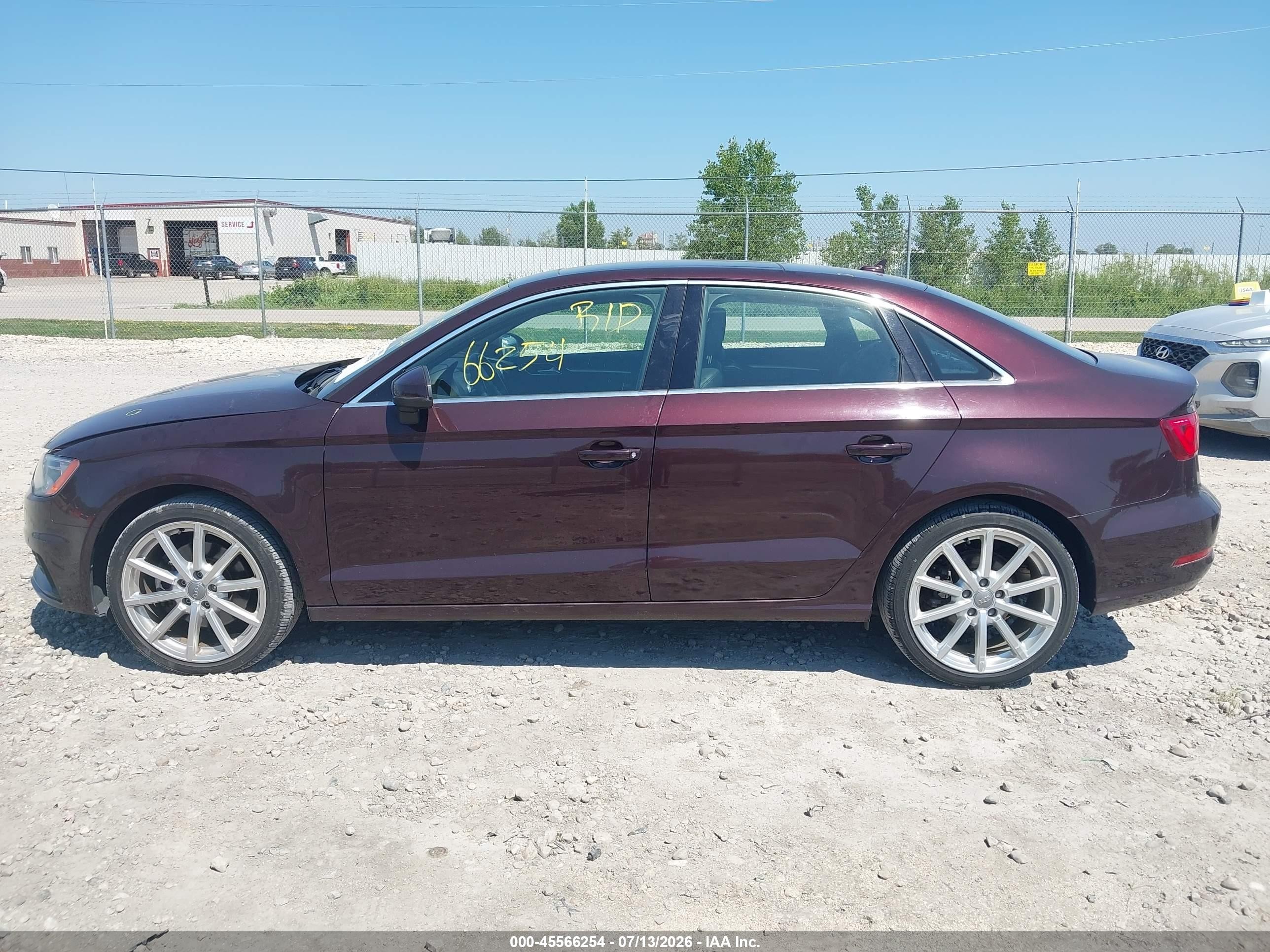 2015 Audi A3 2.0t Premium Maroon vin: WAUEFGFF9F1037458