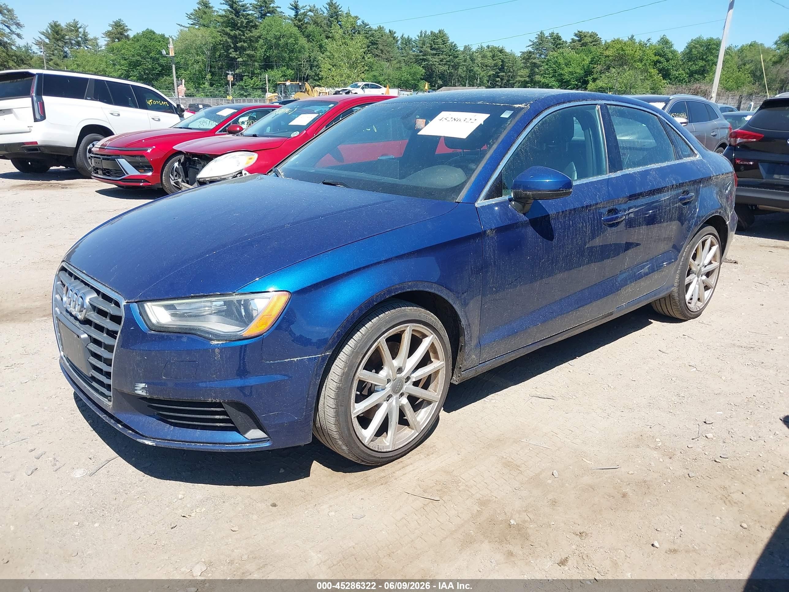2015 Audi A3 2.0t Premium Blue vin: WAUEFGFF9F1063932