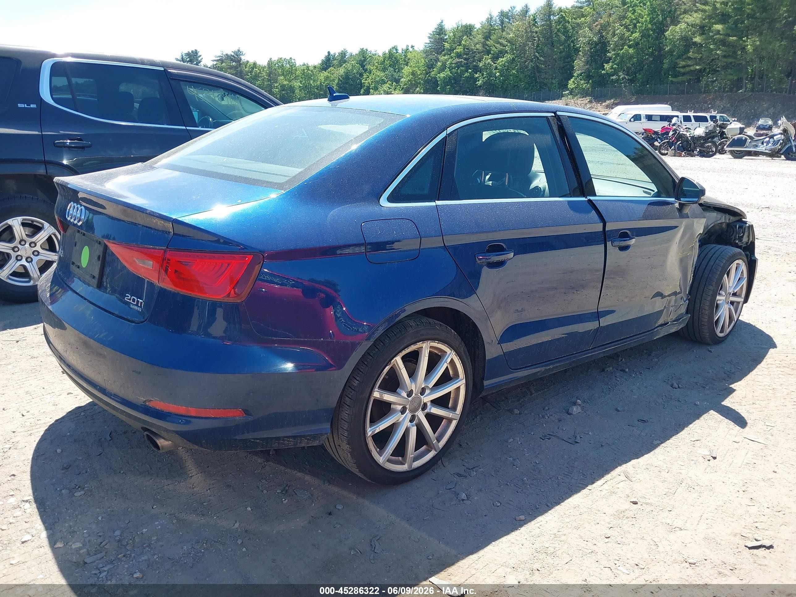 2015 Audi A3 2.0t Premium Blue vin: WAUEFGFF9F1063932