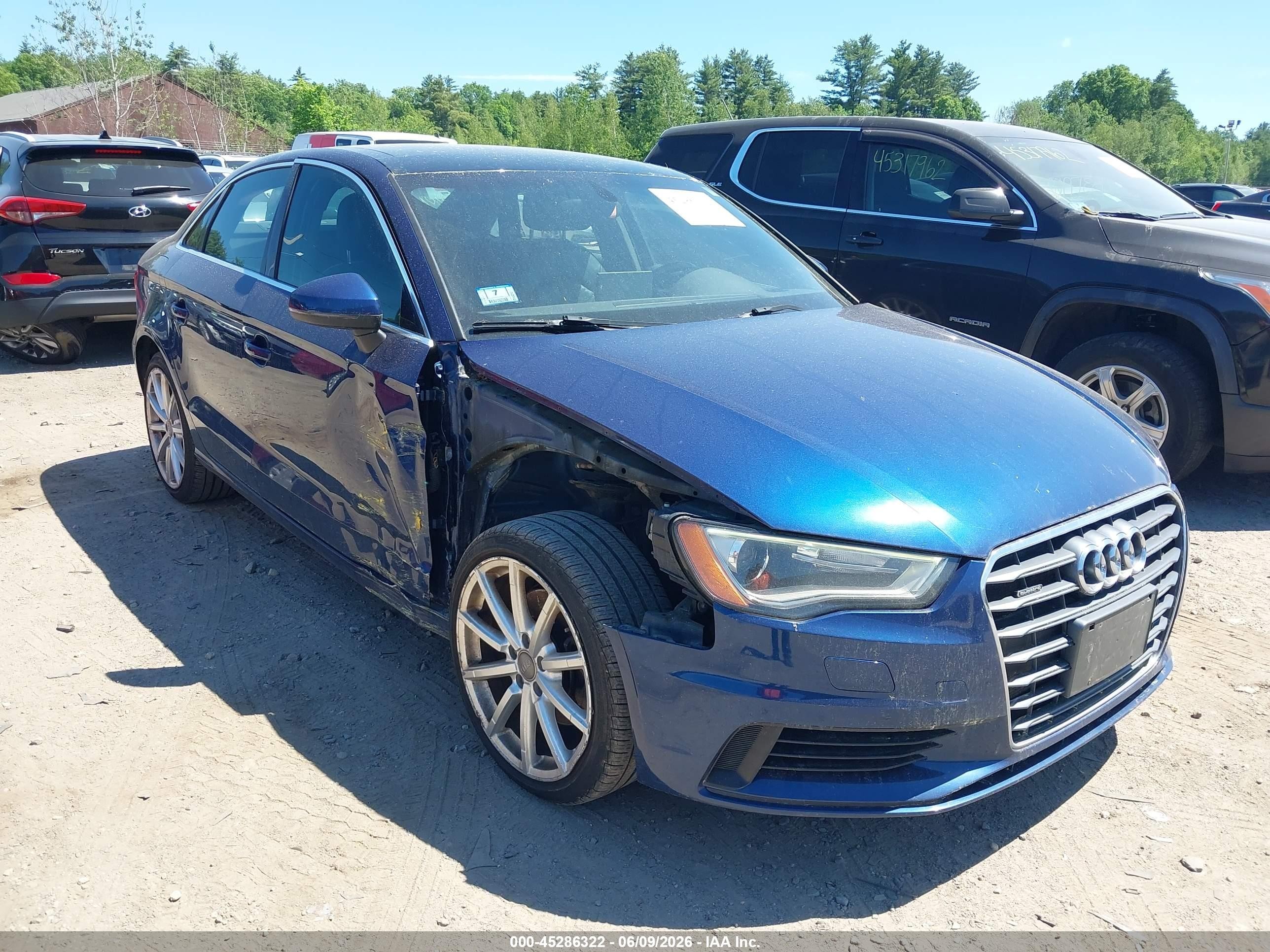 2015 Audi A3 2.0t Premium Blue vin: WAUEFGFF9F1063932